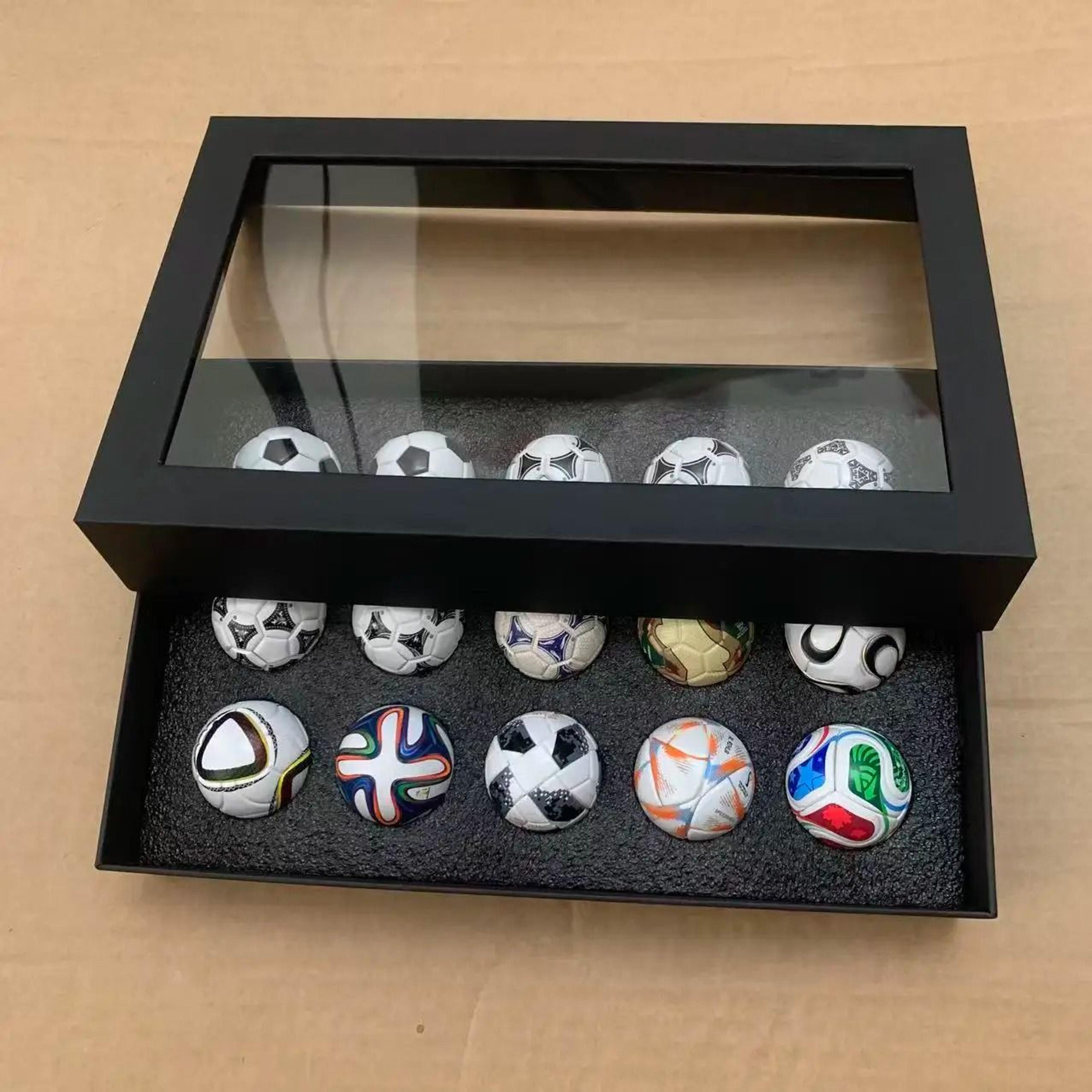 2026 World Soccer Cup Commemorative 15Piece Mini Ball Collection With Display Showcase 7