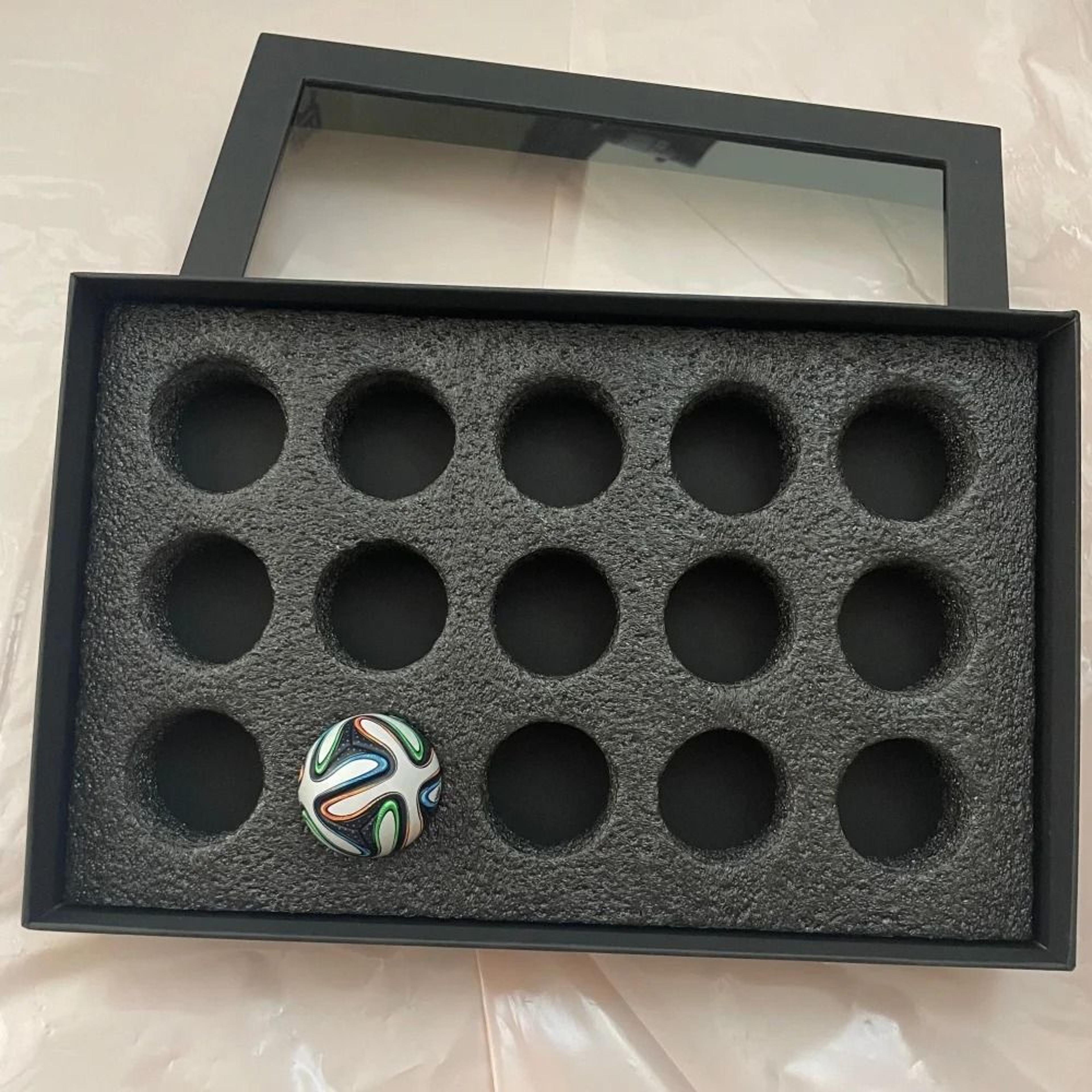 2026 World Soccer Cup Commemorative 15Piece Mini Ball Collection With Display Showcase 6