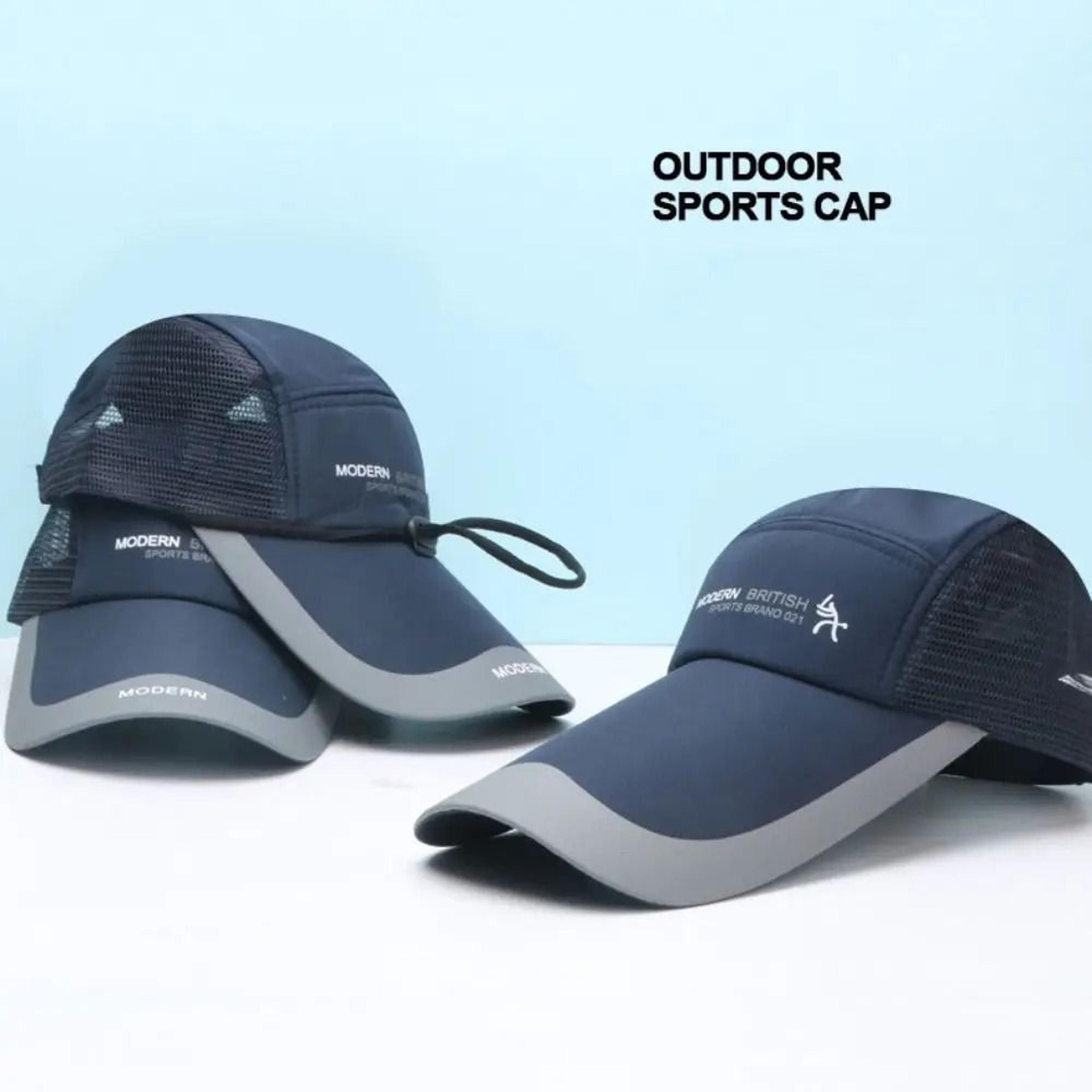 Retro Hip Hop Graphic Baseball Cap  AntiSun Adjustable Fishing Hat 2