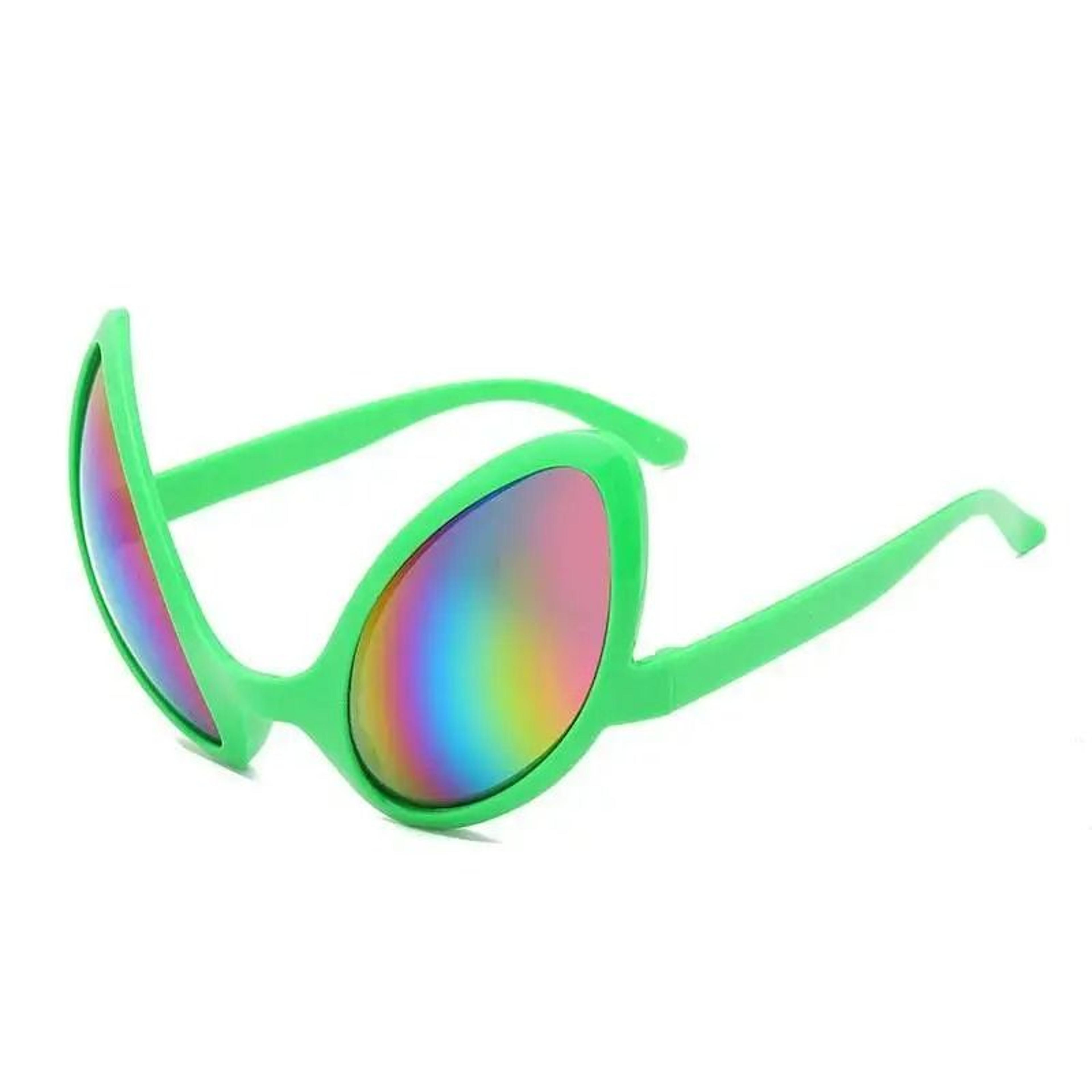Green Alien Costume Party Sunglasses 7