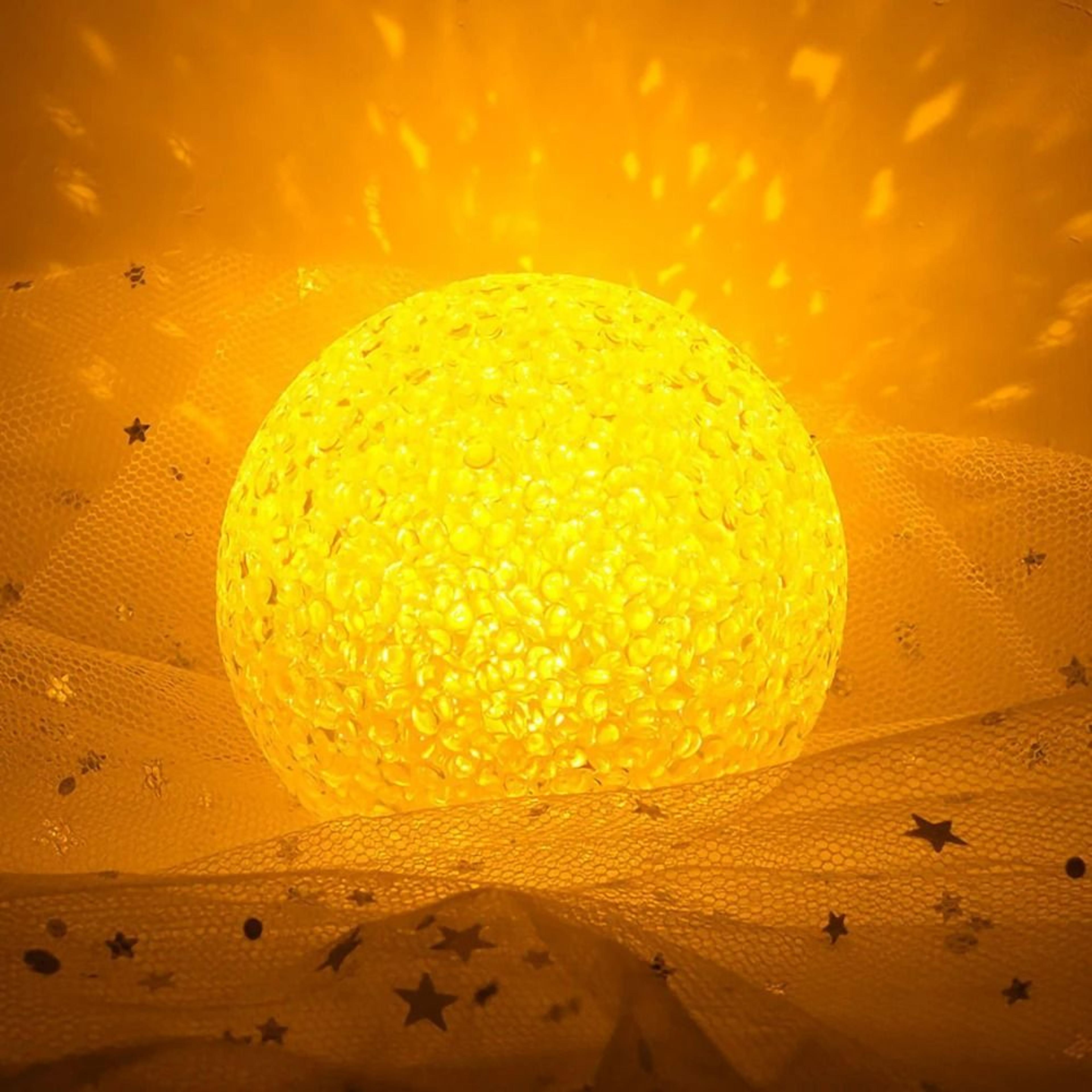 Luminous HandHolding Crystal Ball LED Night Light Lamp 15