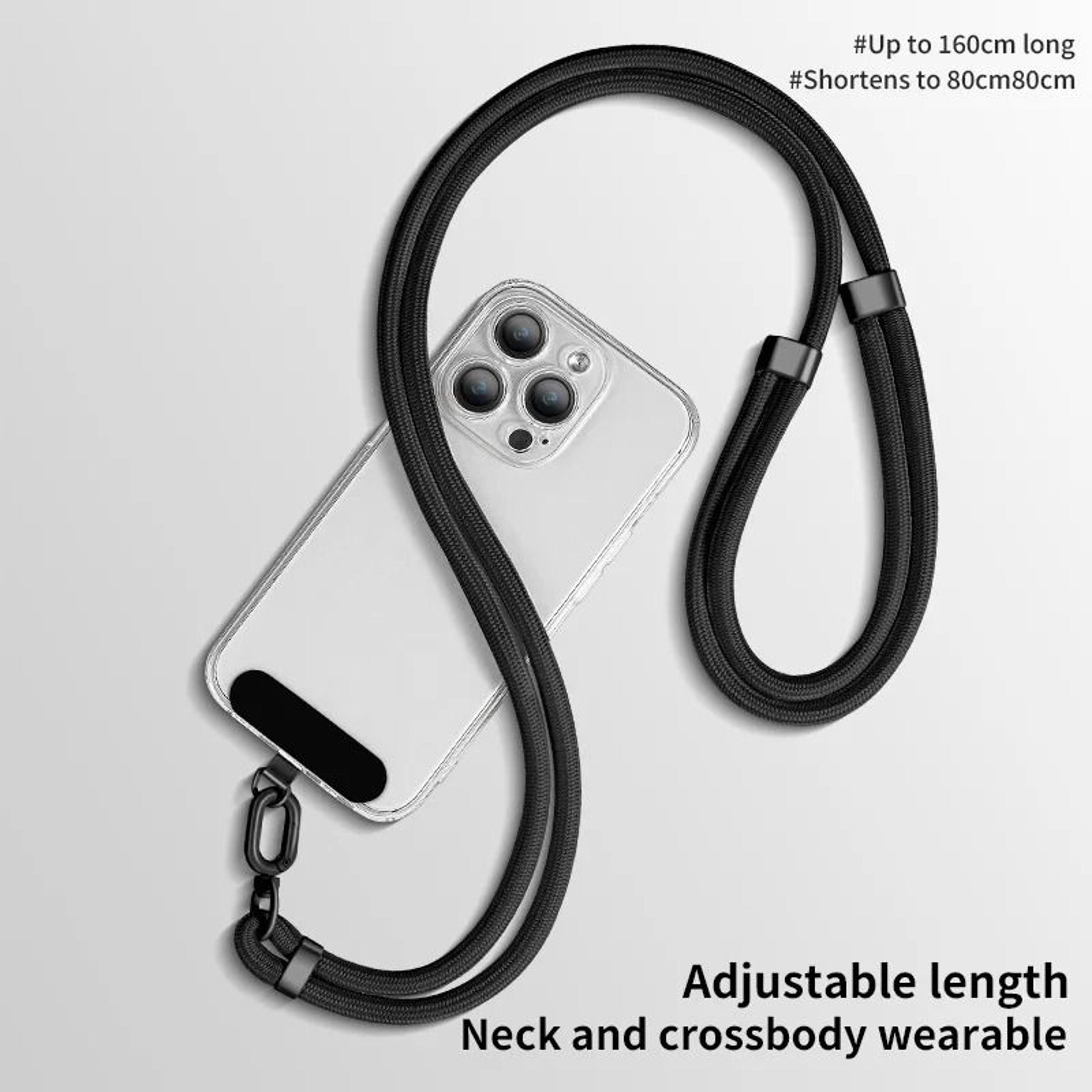 Universal Adjustable Phone Lanyard Crossbody Strap  Tether Tab 1
