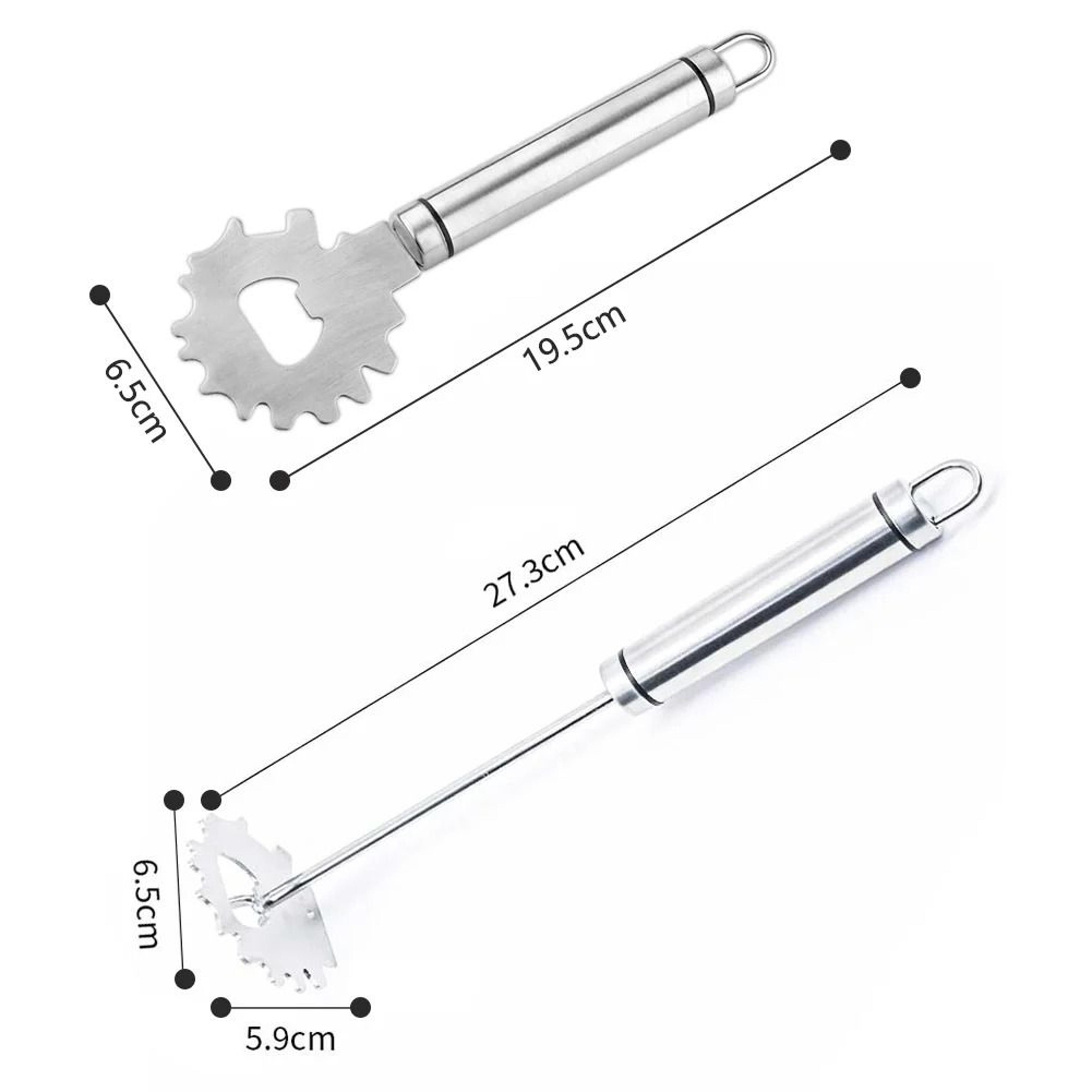 HeavyDuty Stainless Steel BBQ Grill Scraper  Bottle Opener 6