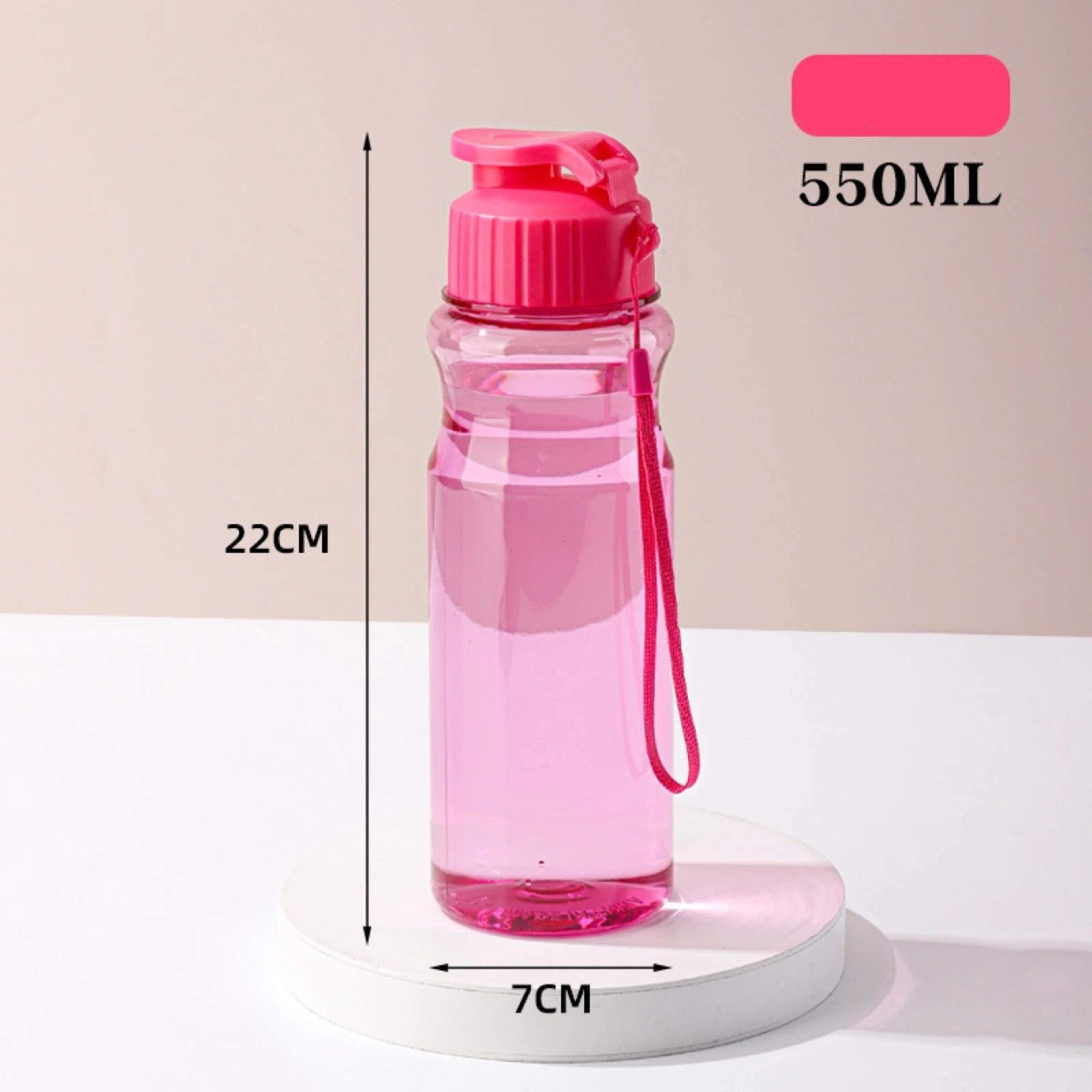 Portable Transparent Sports Water Bottle Leakproof 186 Oz Drink Cup For Gym And Travel 3