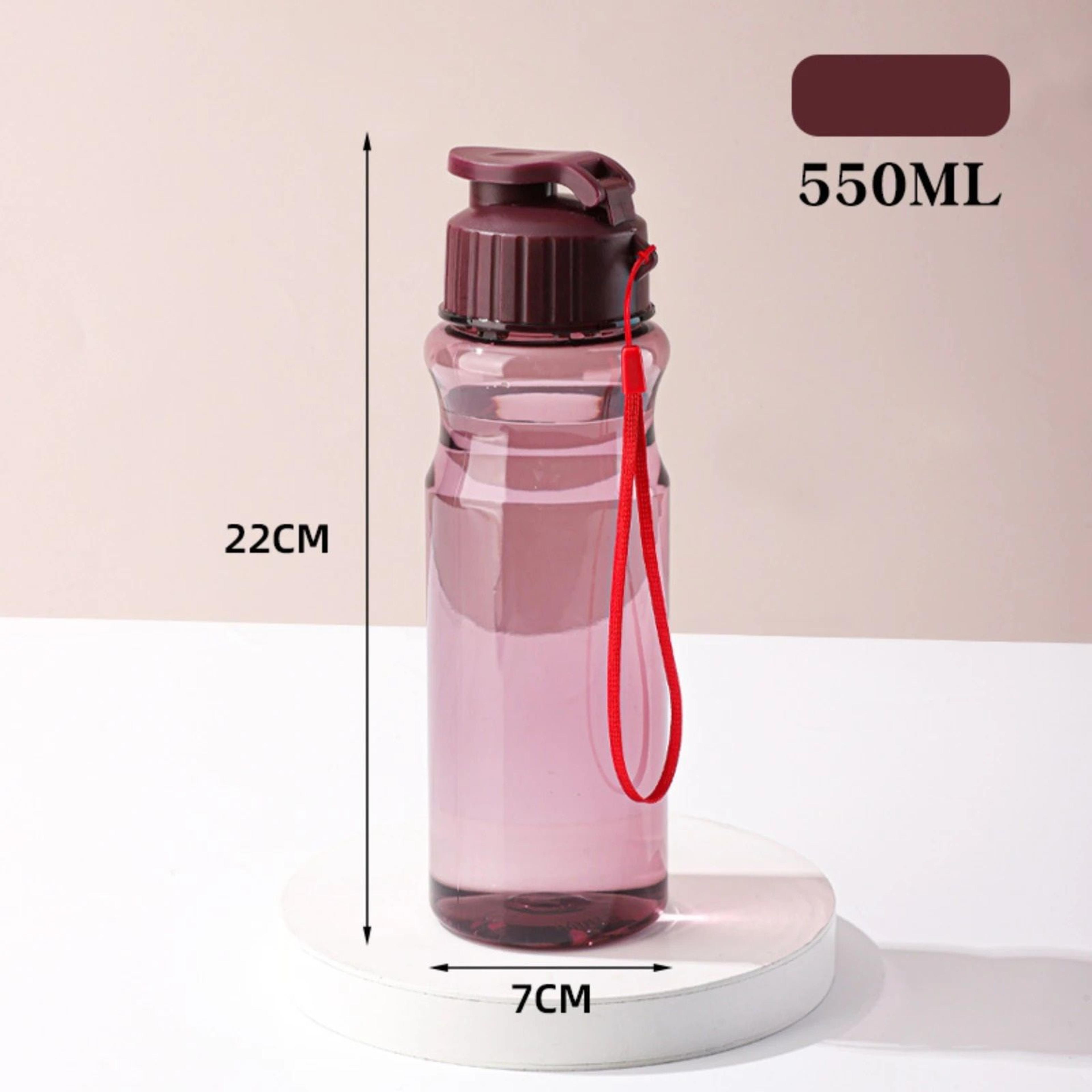 Portable Transparent Sports Water Bottle Leakproof 186 Oz Drink Cup For Gym And Travel 15