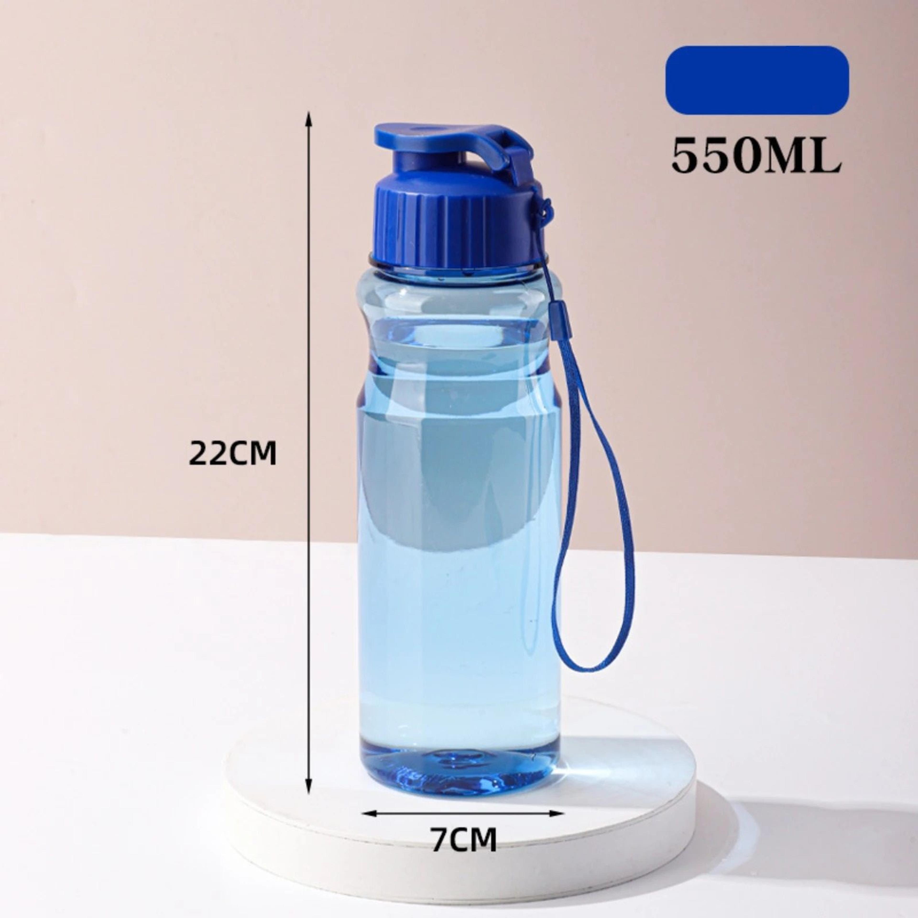 Portable Transparent Sports Water Bottle Leakproof 186 Oz Drink Cup For Gym And Travel 7