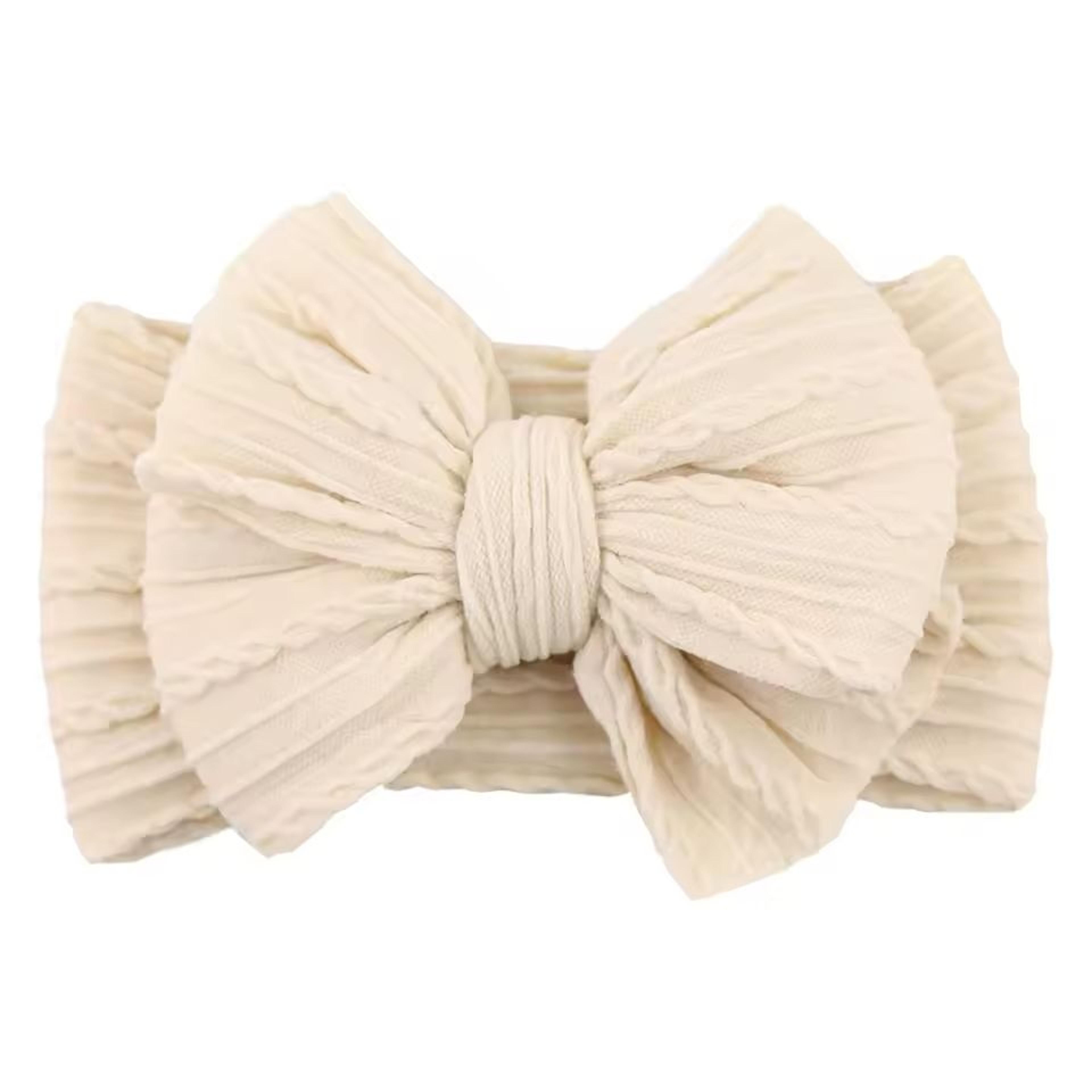 Soft Nylon Baby Headbands With Bow  Stretchy Newborn  Infant Hair Accessories For Girls And Boys 10
