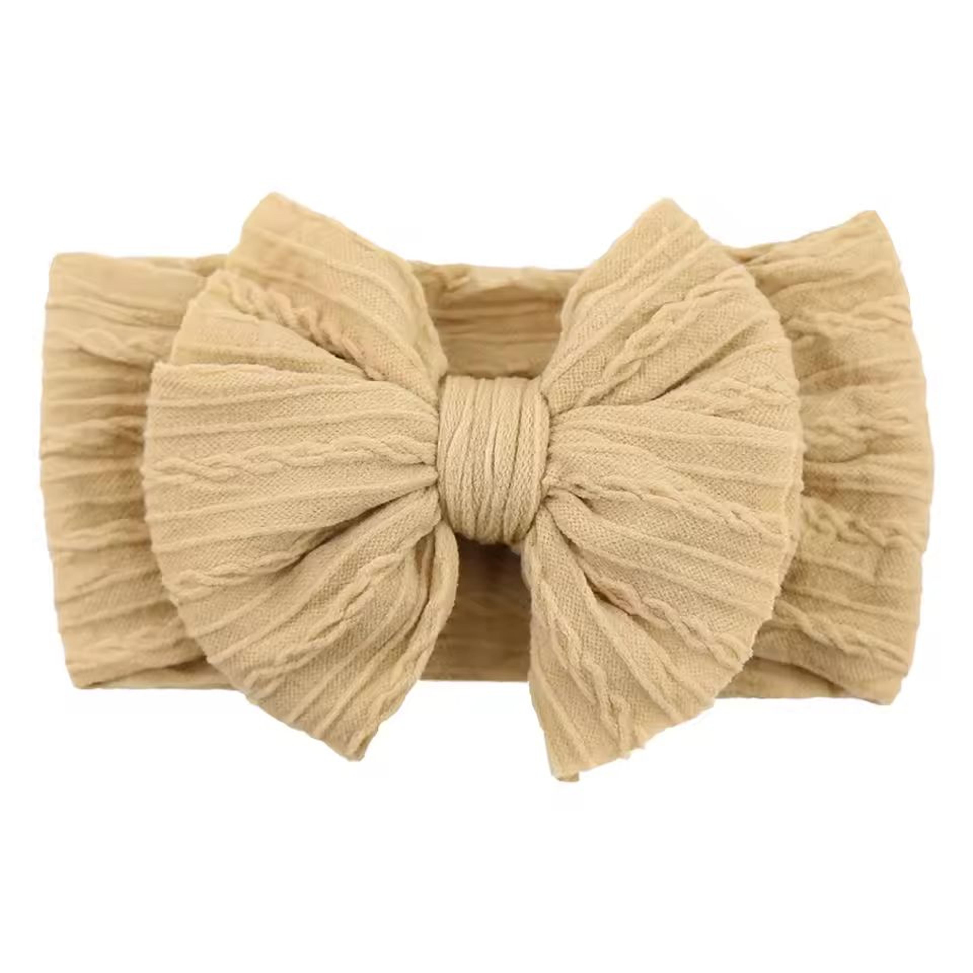 Soft Nylon Baby Headbands With Bow  Stretchy Newborn  Infant Hair Accessories For Girls And Boys 11