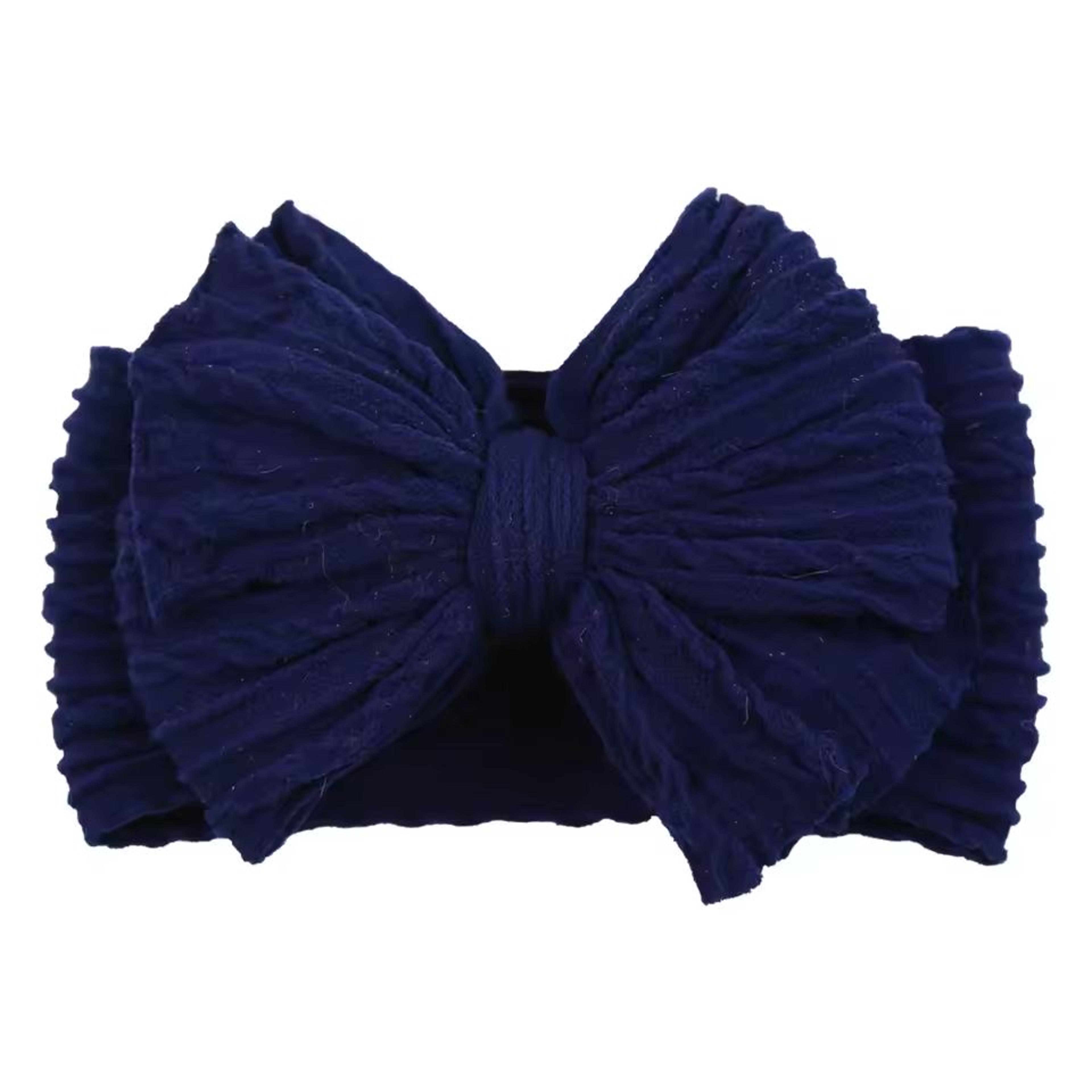 Soft Nylon Baby Headbands With Bow  Stretchy Newborn  Infant Hair Accessories For Girls And Boys 13