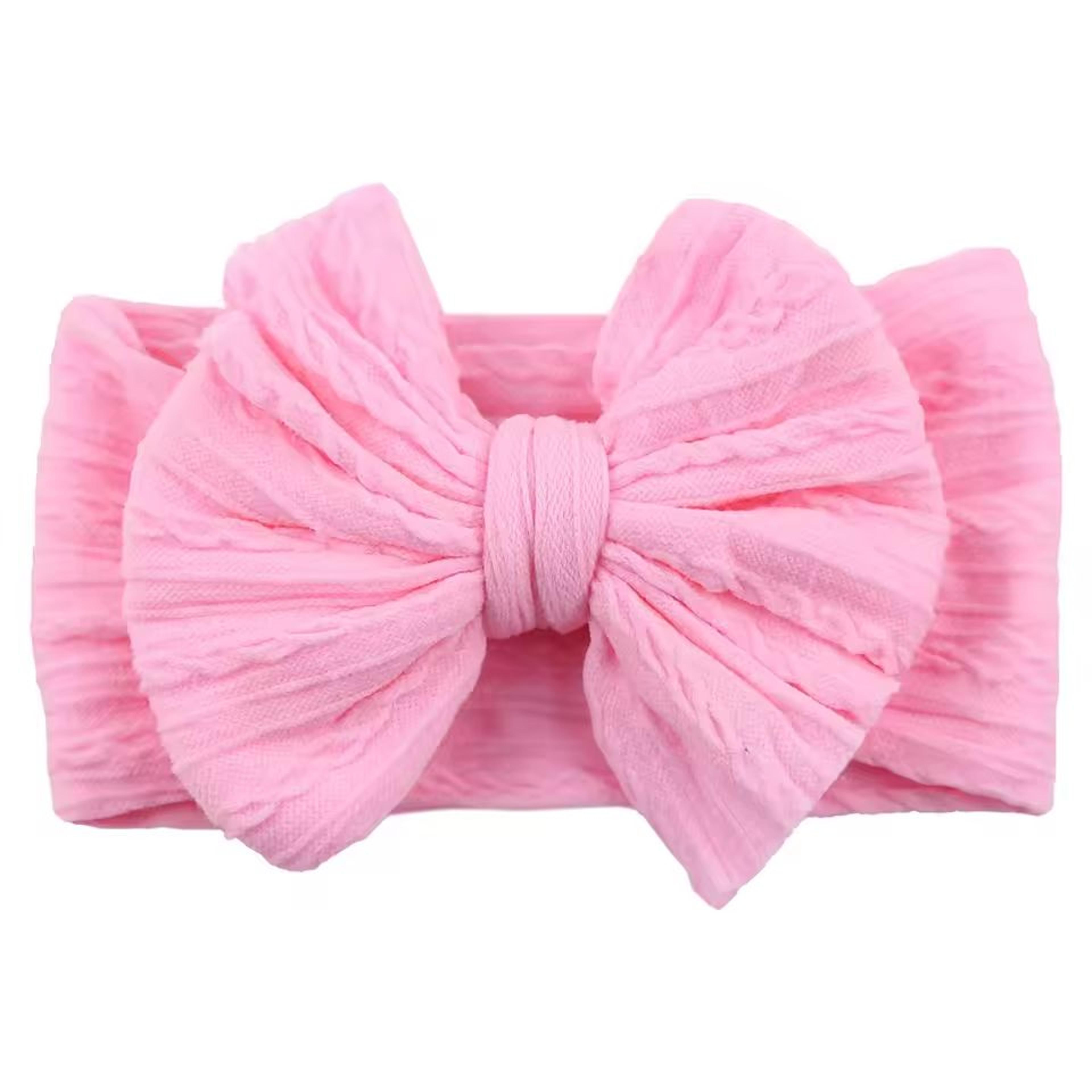 Soft Nylon Baby Headbands With Bow  Stretchy Newborn  Infant Hair Accessories For Girls And Boys 15