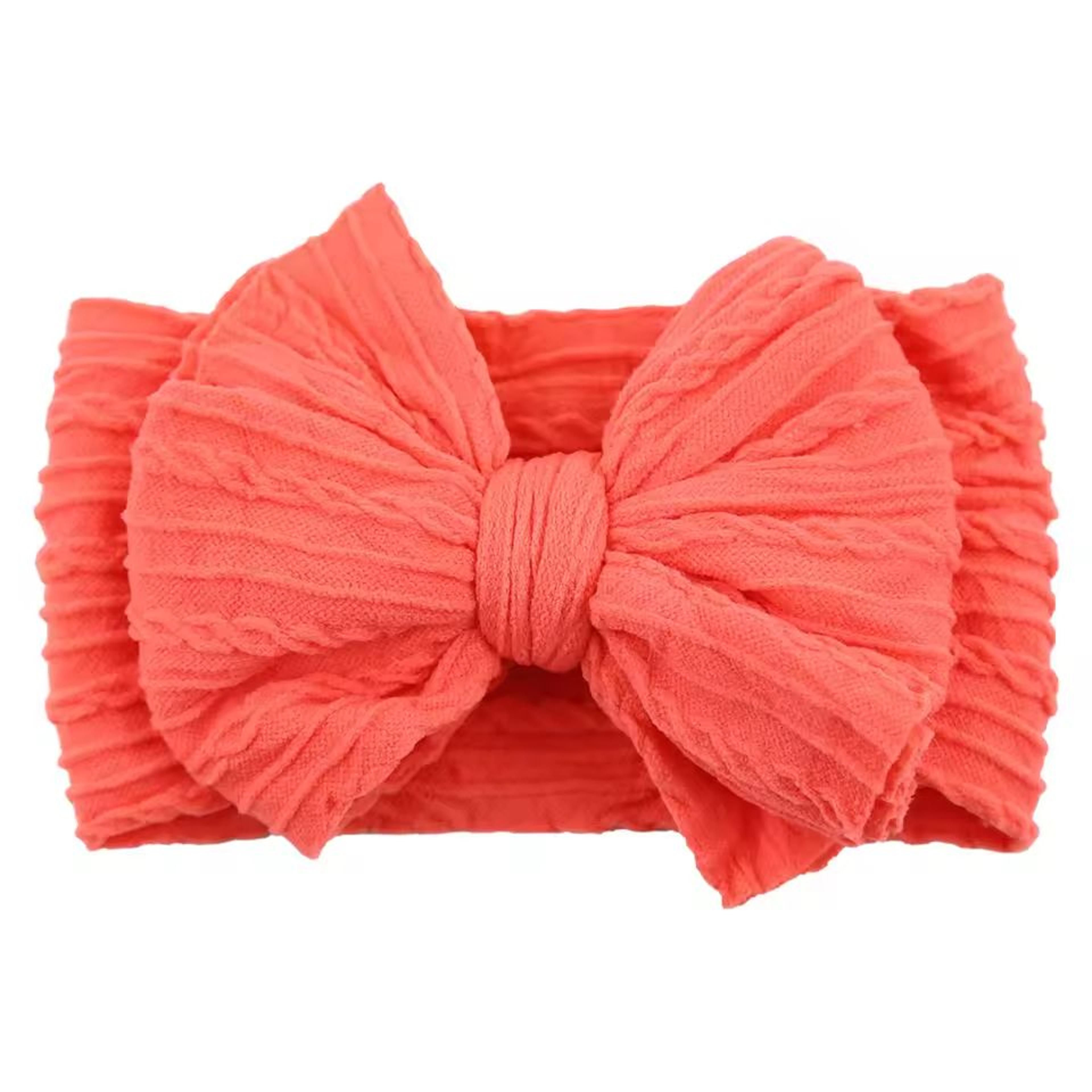Soft Nylon Baby Headbands With Bow  Stretchy Newborn  Infant Hair Accessories For Girls And Boys 17