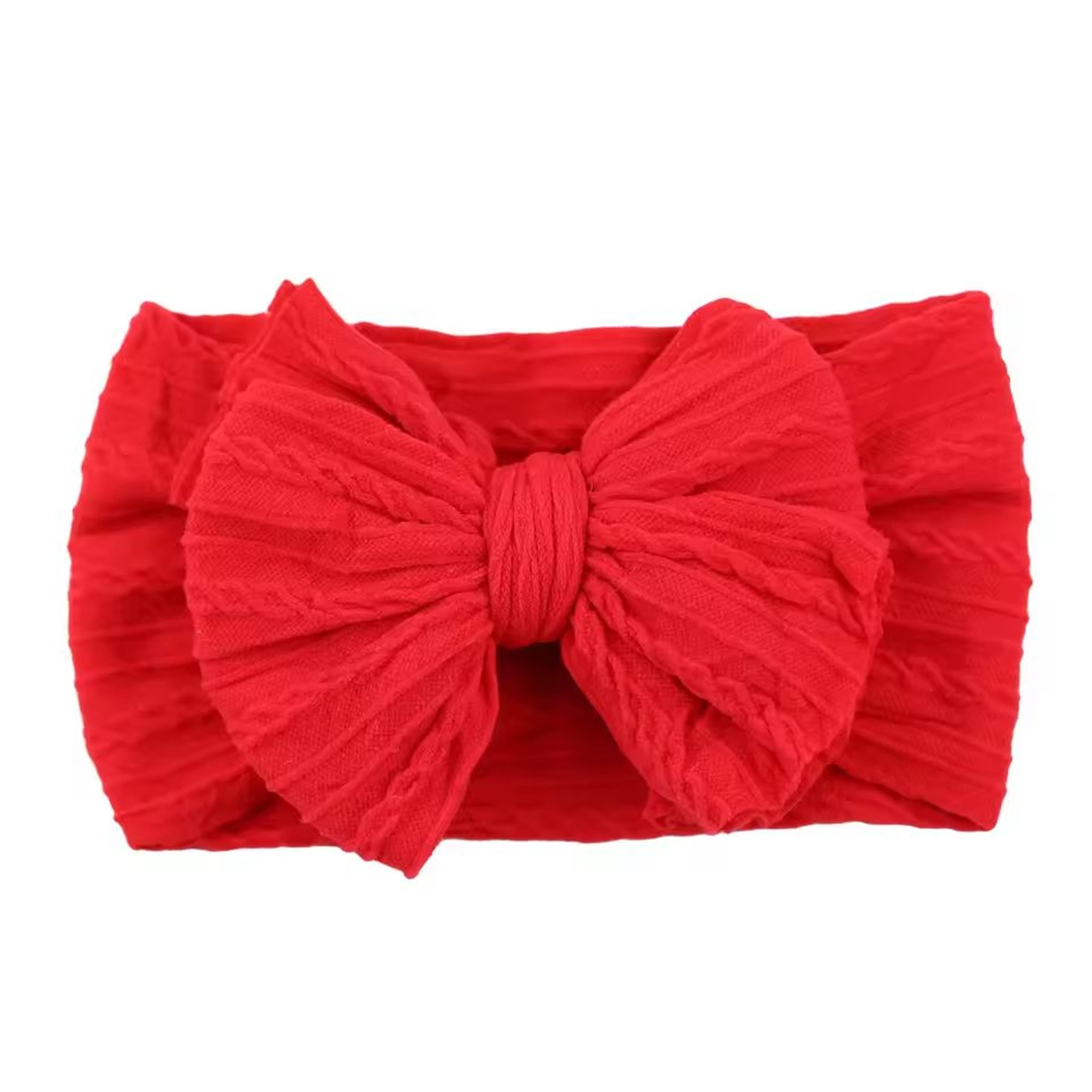 Soft Nylon Baby Headbands With Bow  Stretchy Newborn  Infant Hair Accessories For Girls And Boys 18