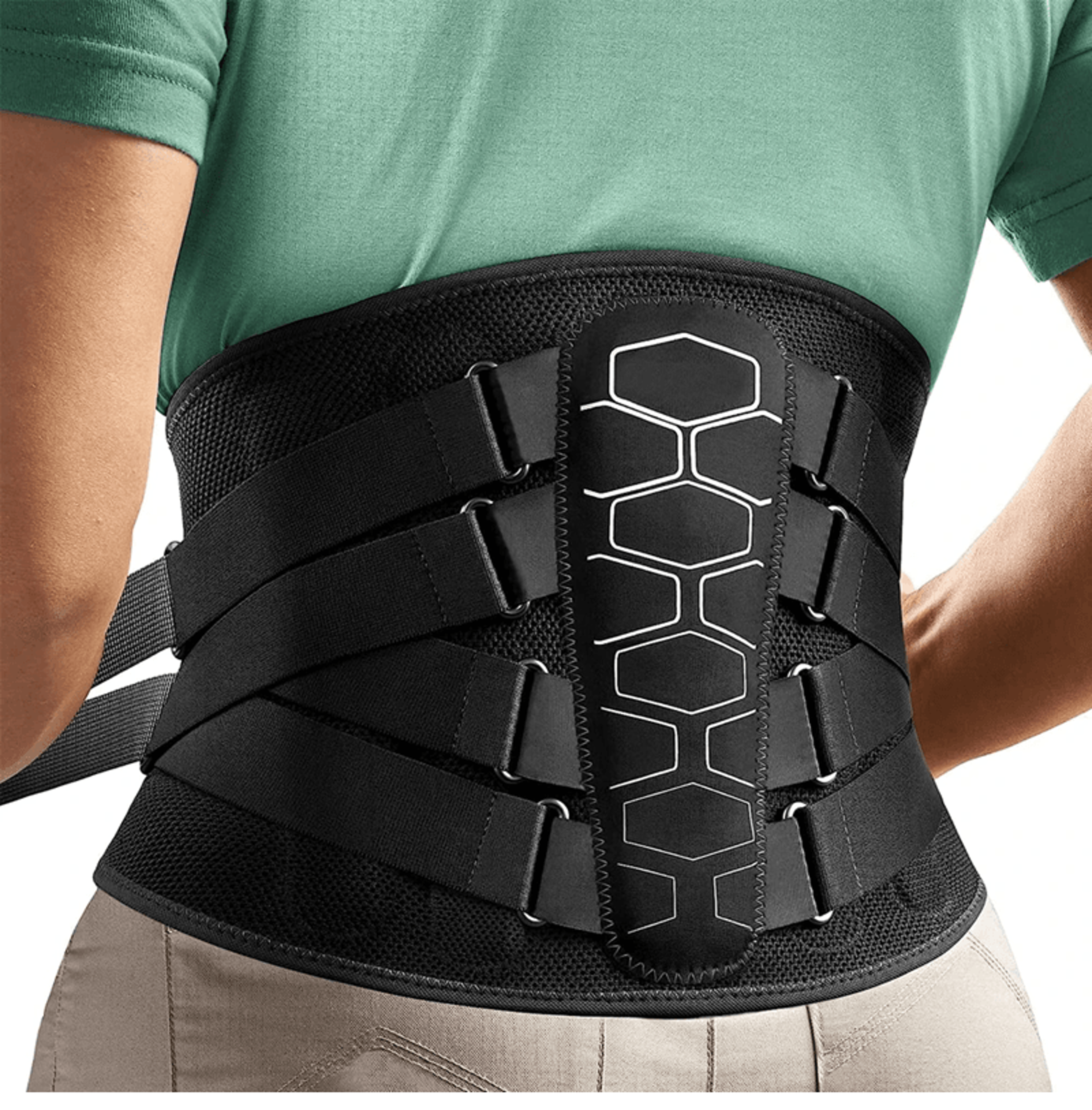 lower back brace for pain relief and lumbar support for herniated disc and sciatica