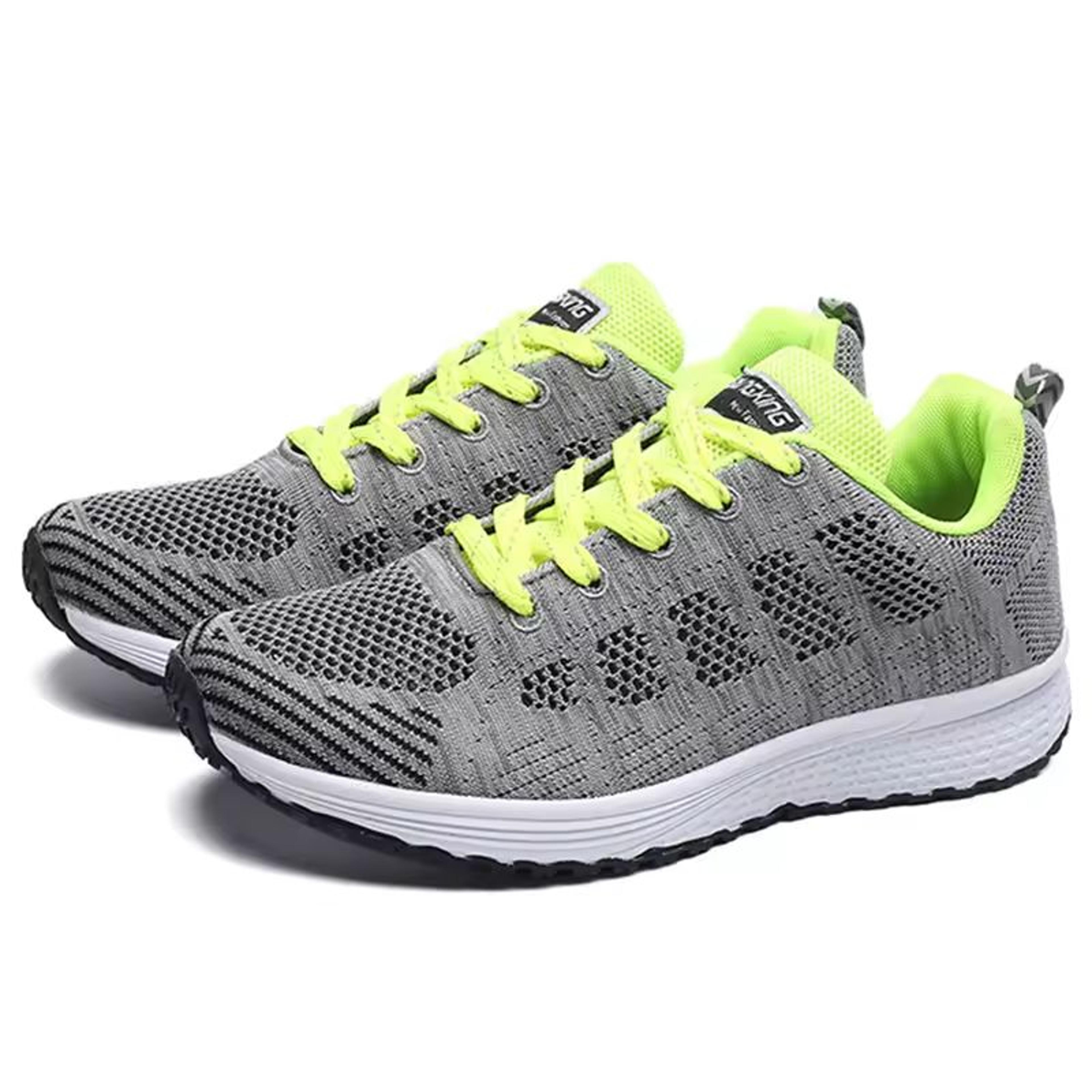 AirFlex Womens Breathable Mesh Sneakers Lightweight Lace Up Vulcanized Shoes For Active Comfort 4
