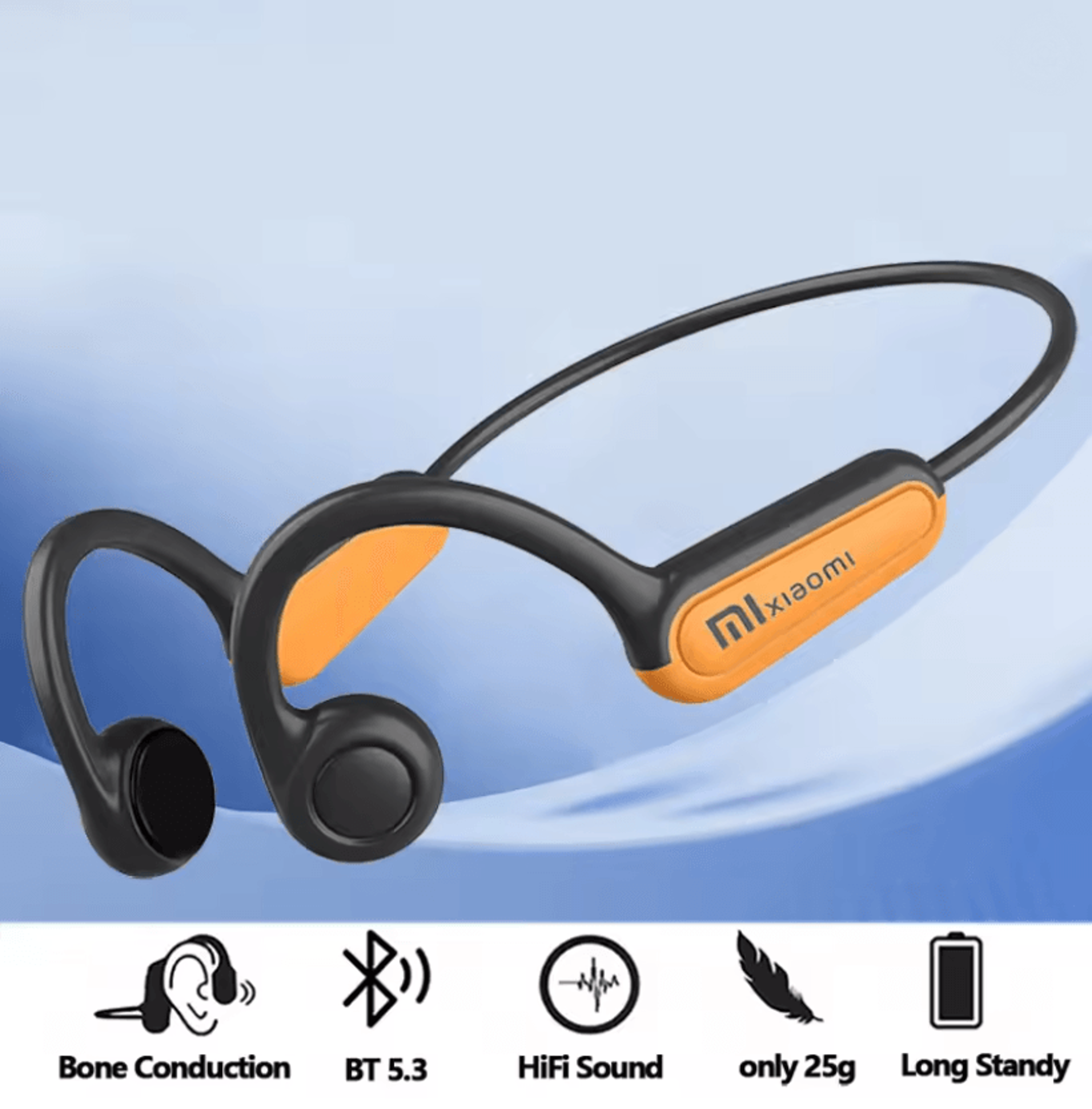 xiaomi mijia bone conduction sport headset bluetooth 5.3 open ear