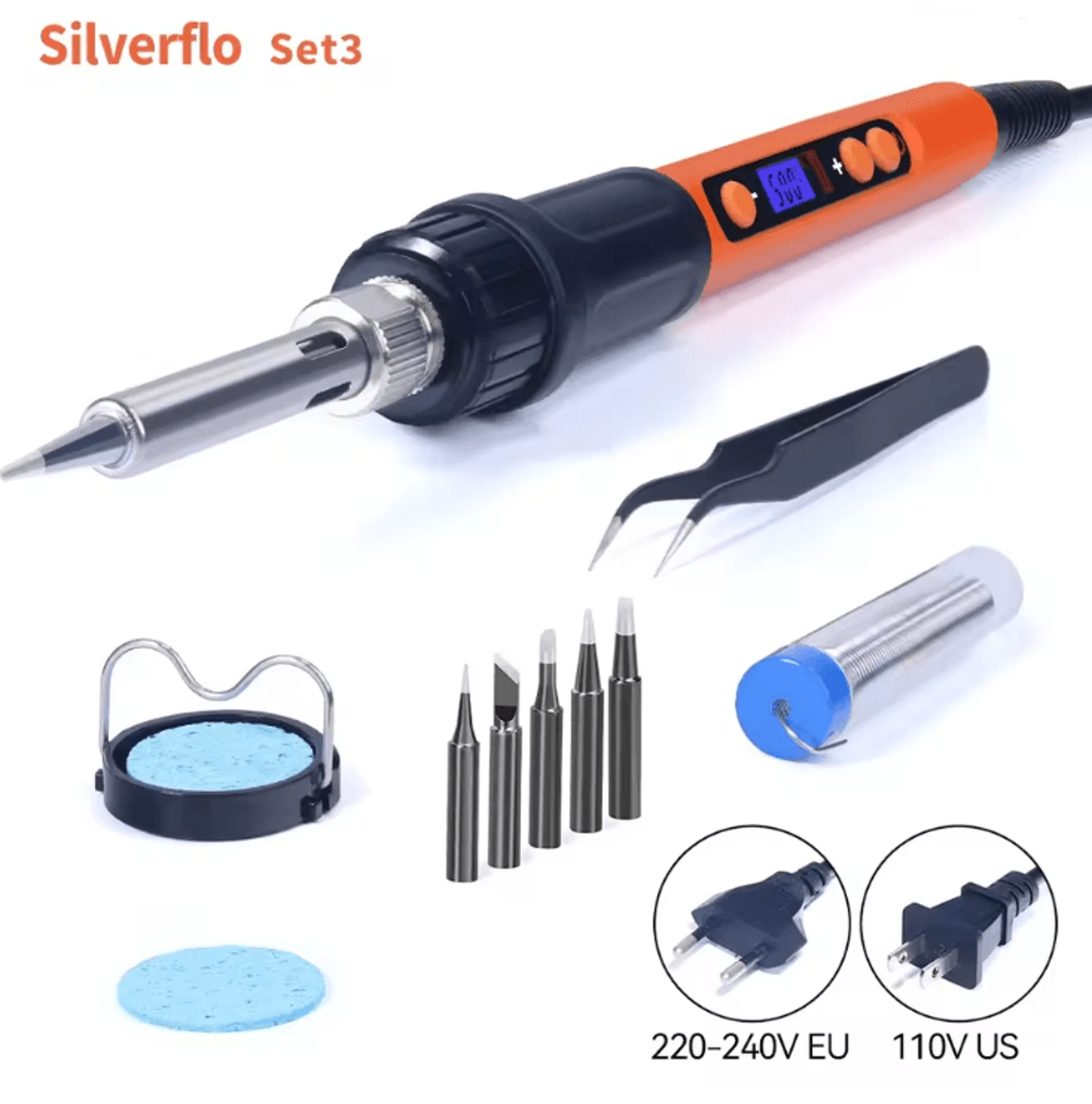 yihua 100w adjustable digital soldering iron kit