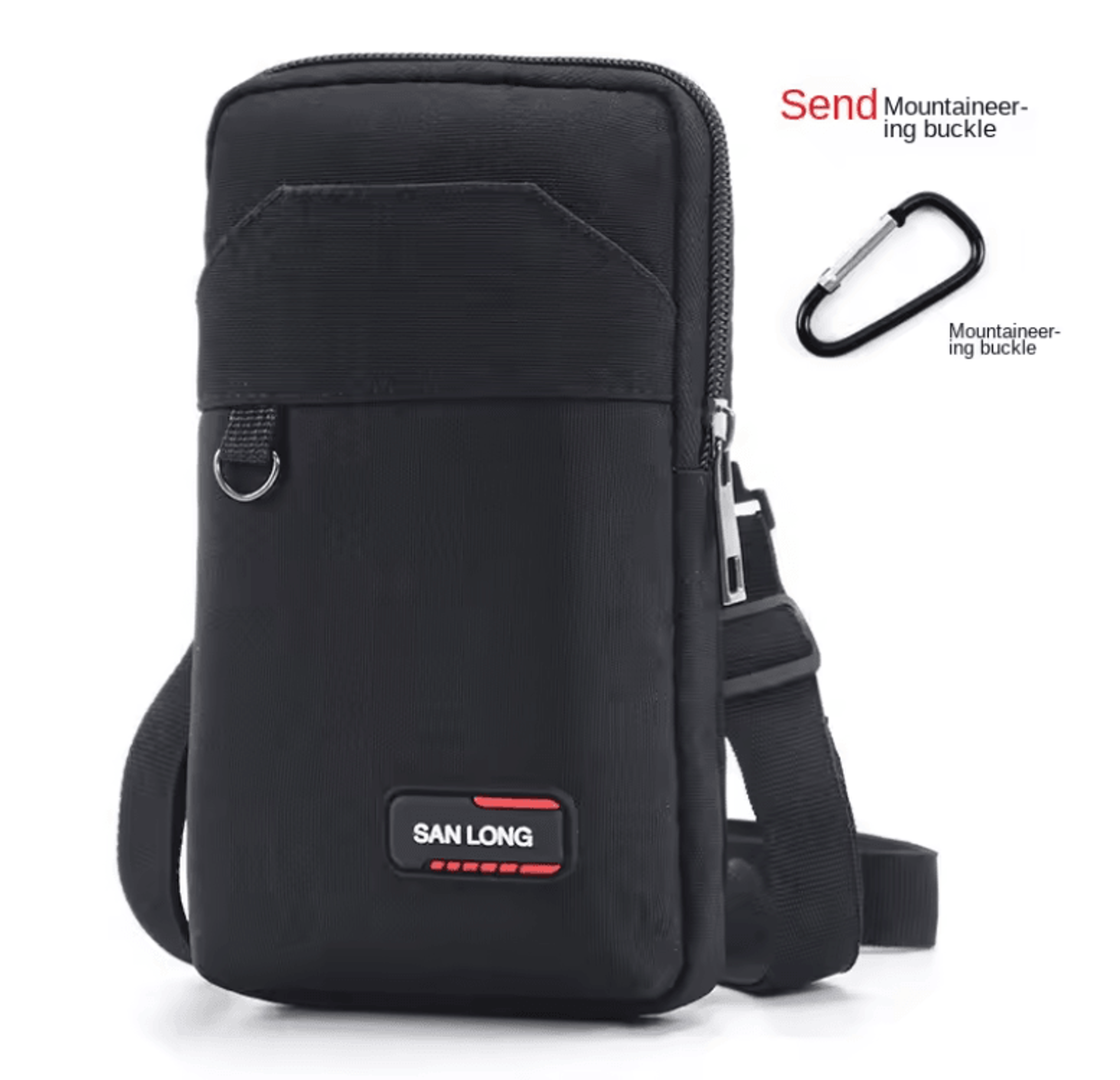 Mens Tactical Waterproof Waist Crossbody Bag 3