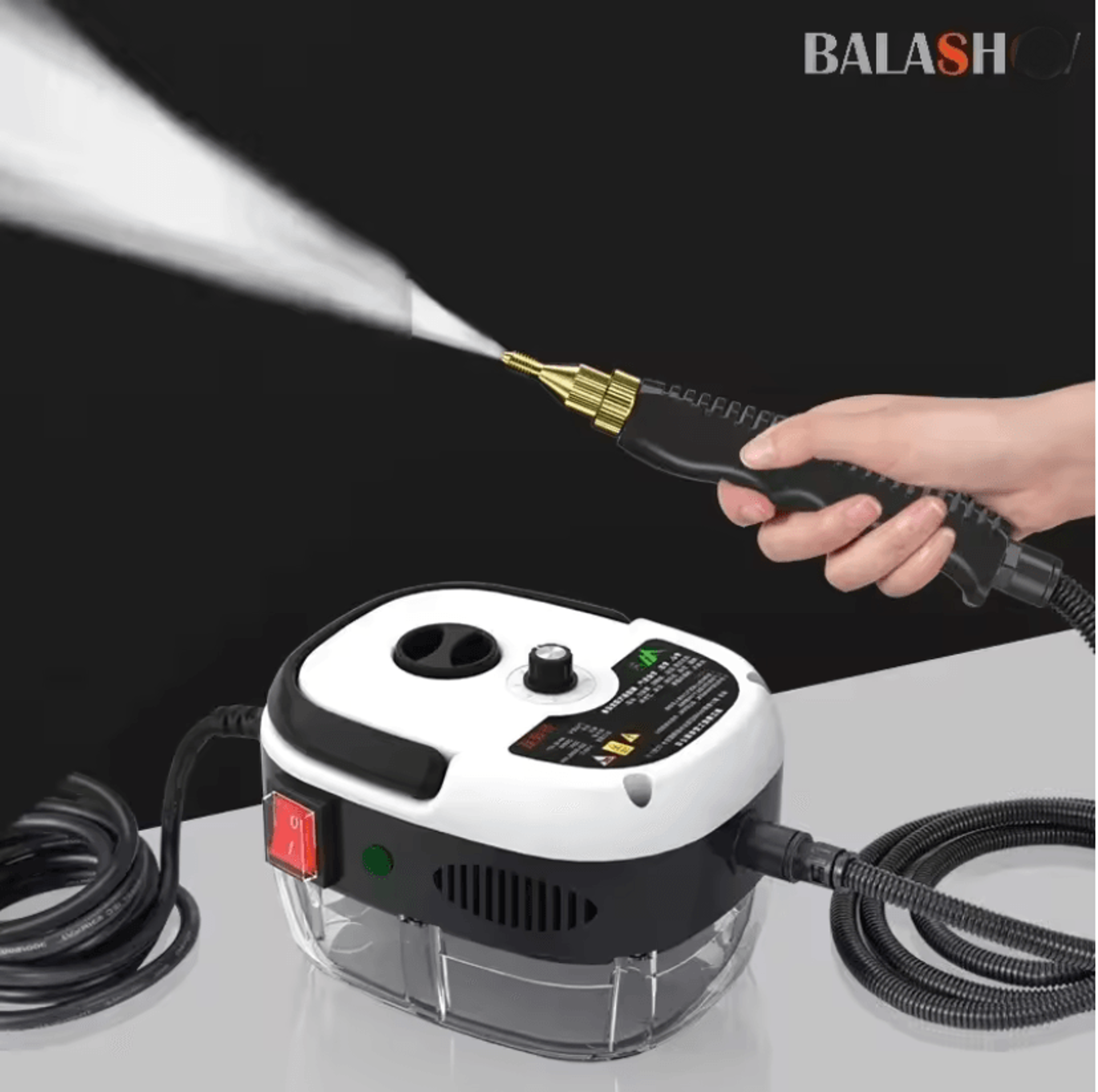 portable steam cleaner high pressure jet washer for home and car cleaning