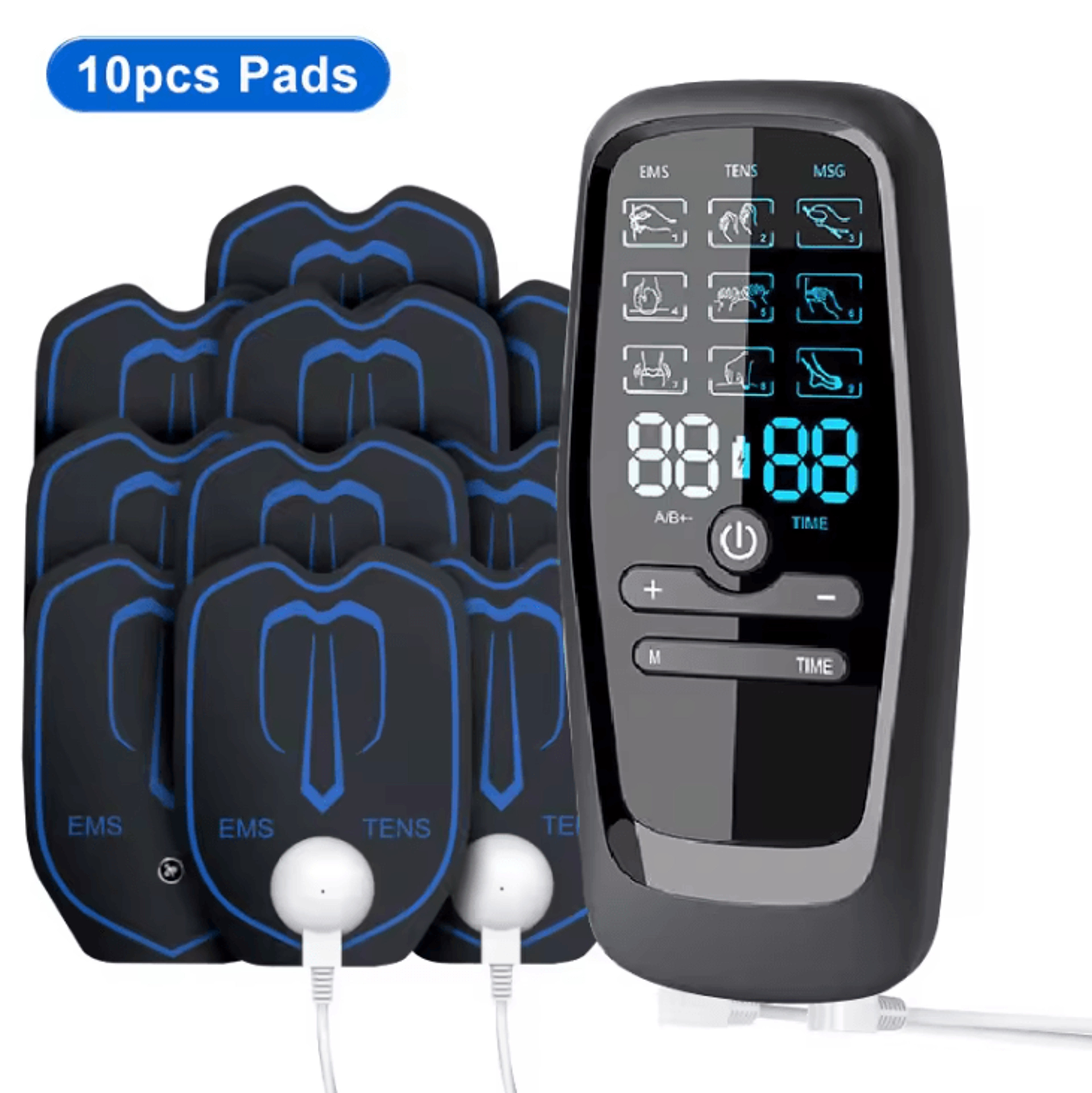 Electric Muscle Stimulator With EMS TENS Therapy For Pain Relief And Massage 4