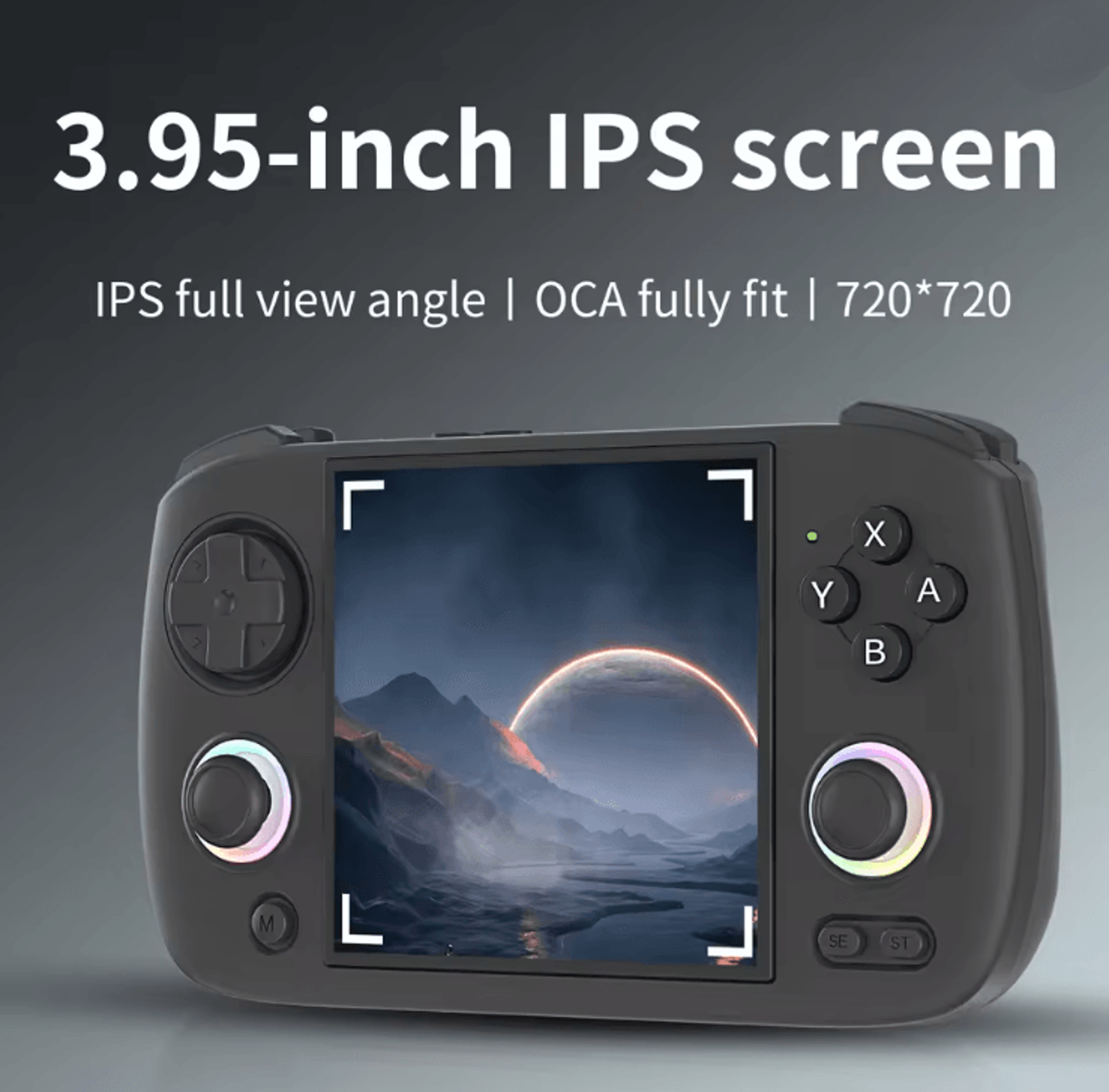 anbernic rg cubexx retro handheld game console with ips screen and wifi