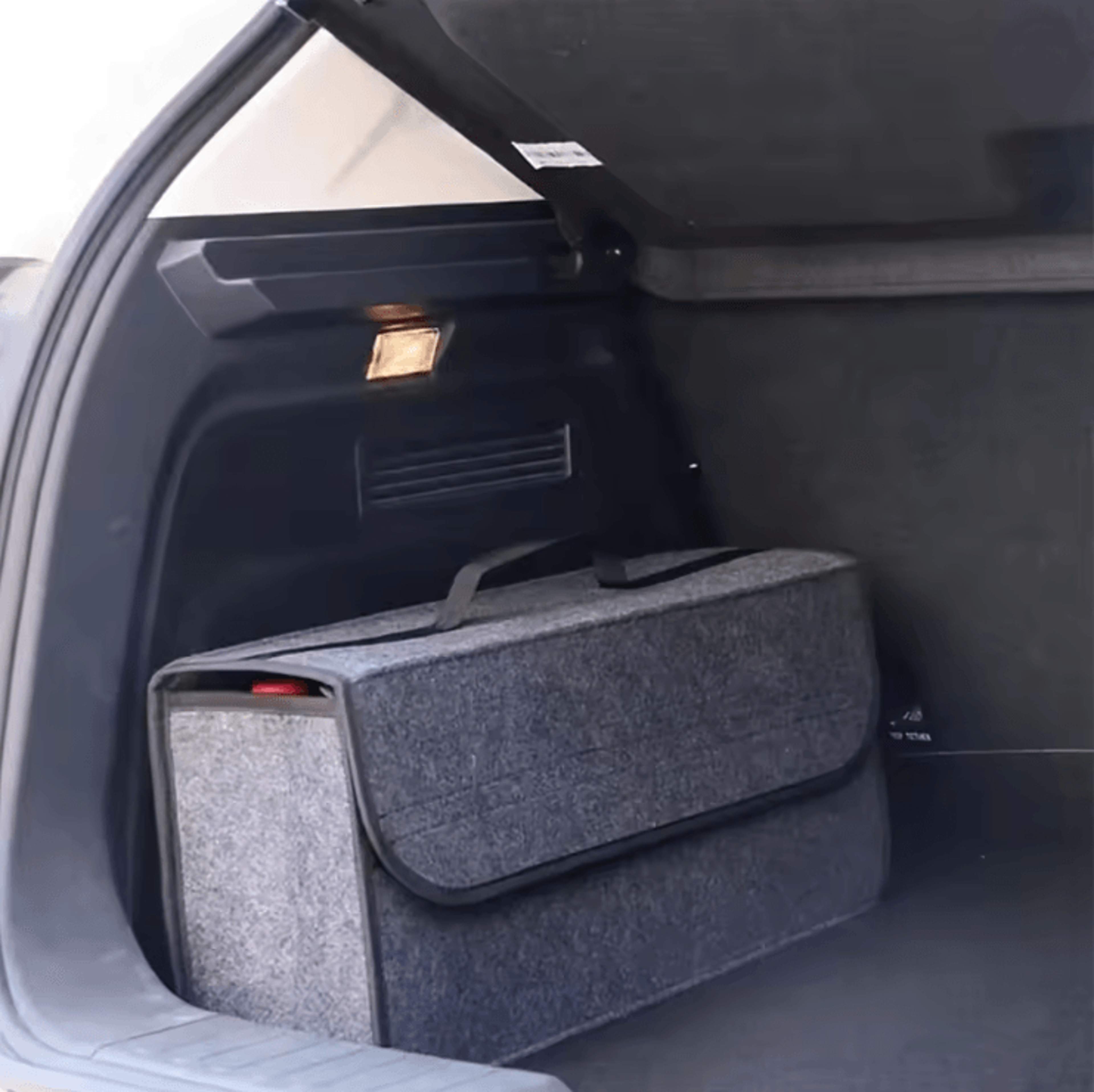 feltease foldable car storage box organizer large capacity trunk bag