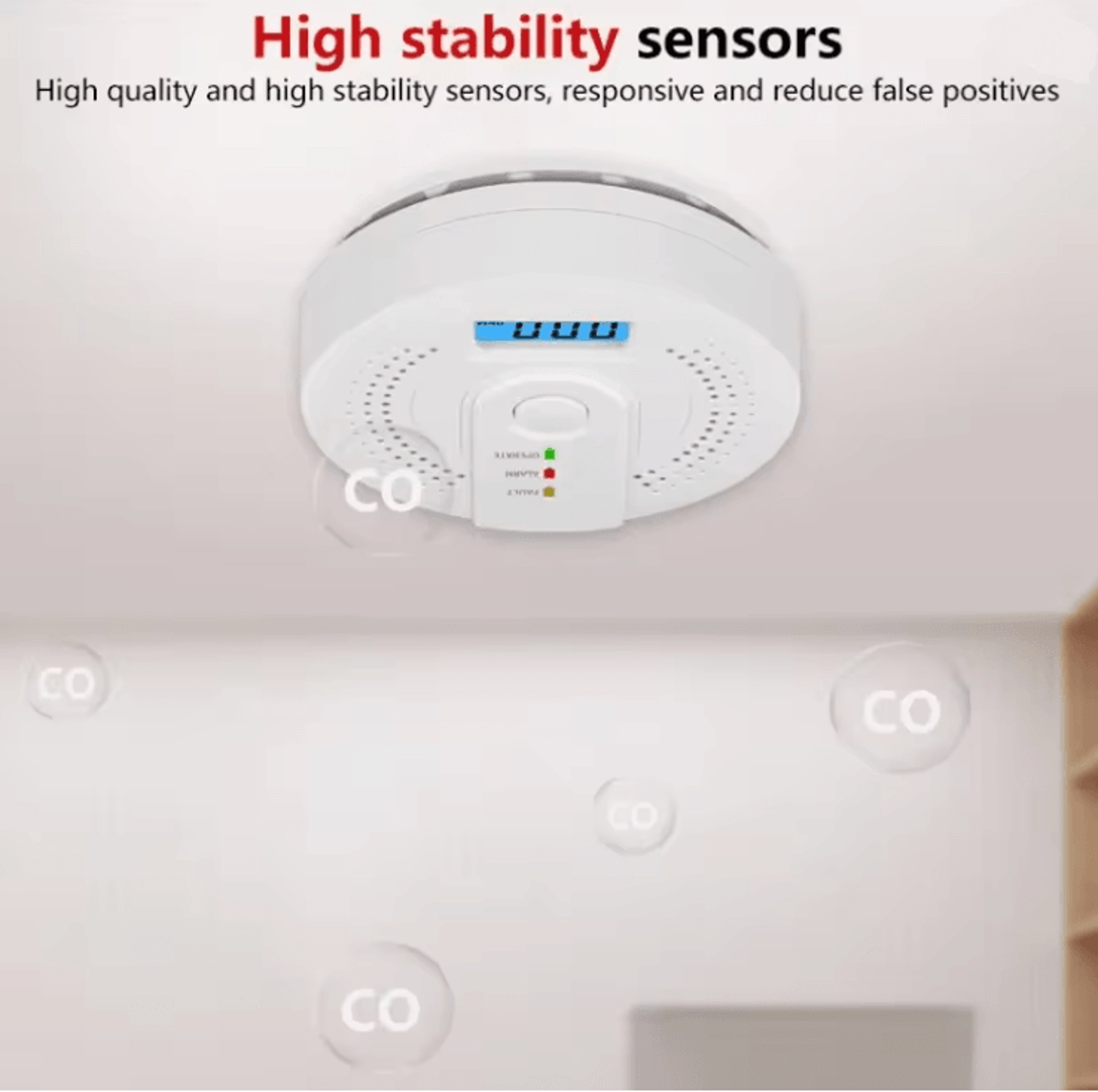 homeguard carbon monoxide alarm sensor