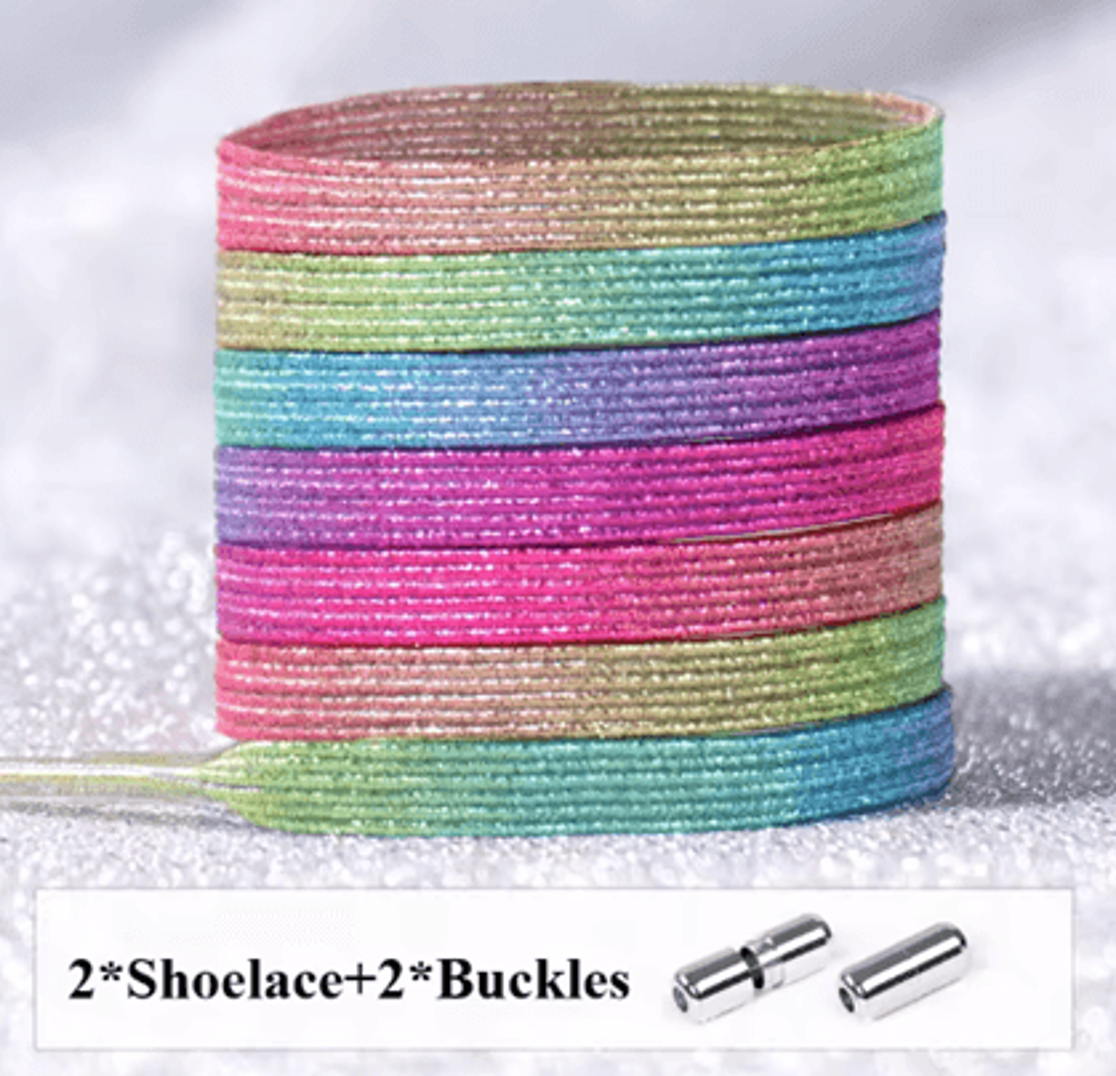 FlexStep Elastic No Tie Shoelaces  Colorful Buckle Laces For Kids And Adults 3