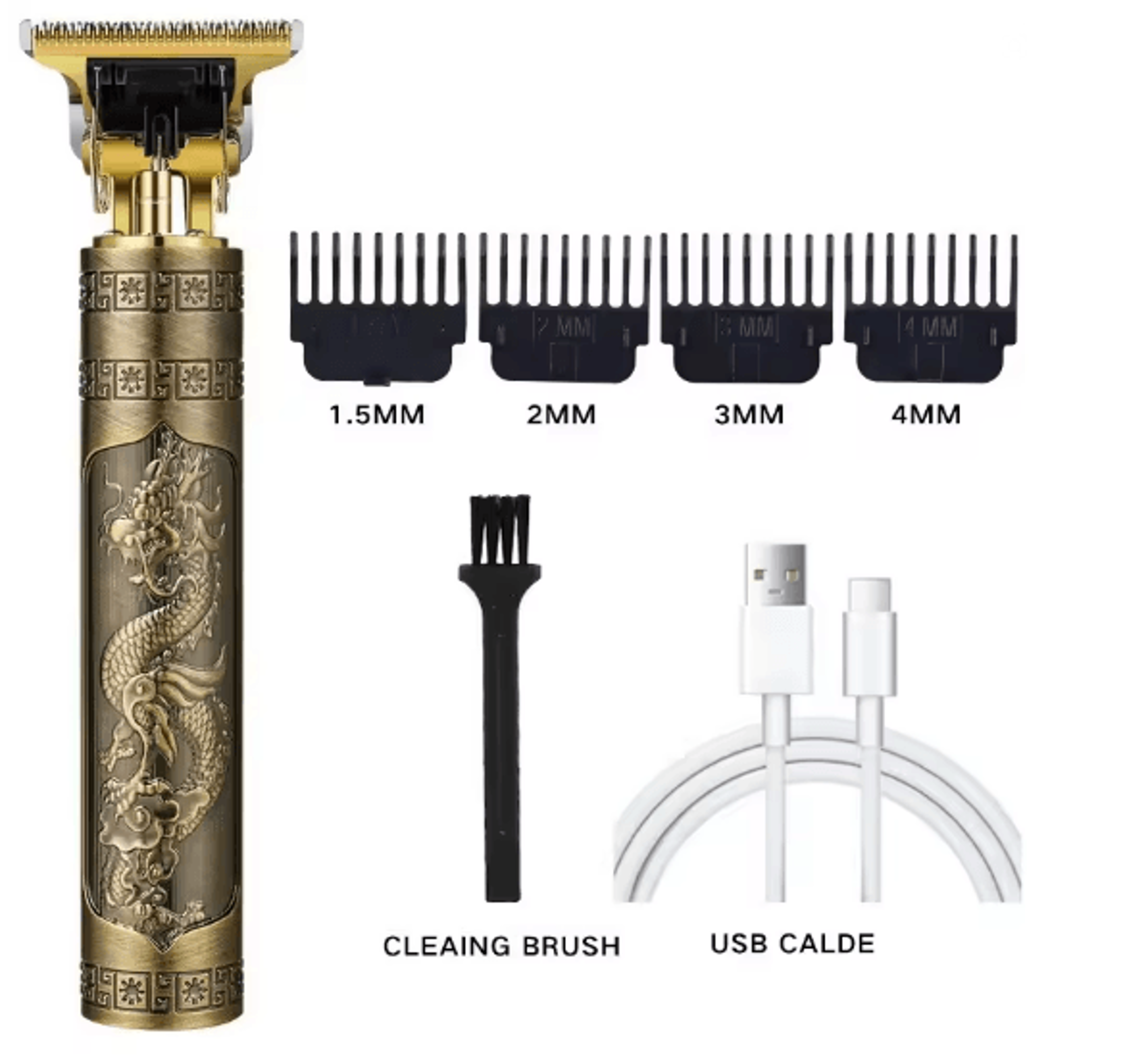 ProTrim USB Cordless Hair Clipper  Professional Beard  Hair Grooming Machine 5