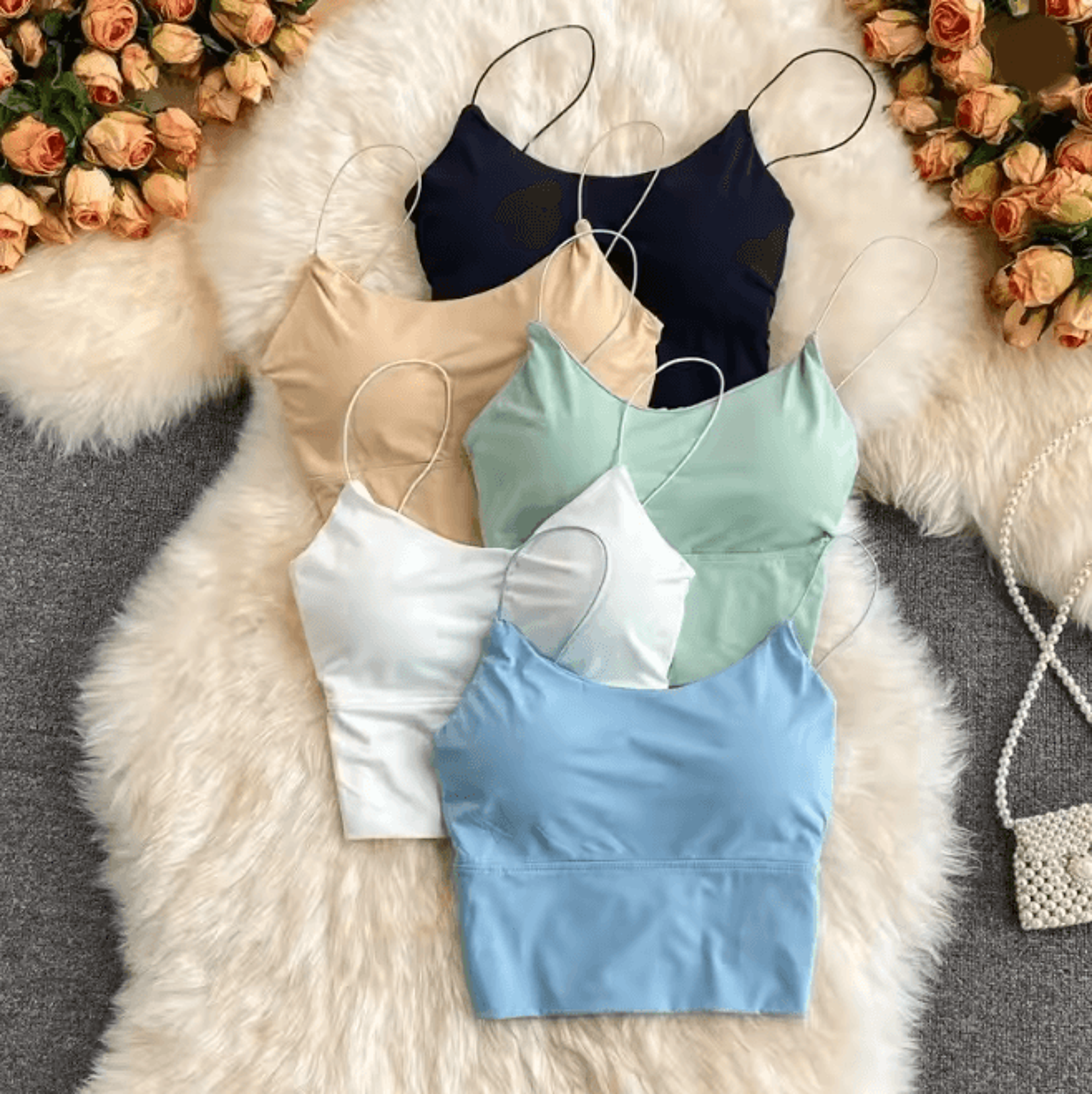 icesilk seamless camisole tank top
