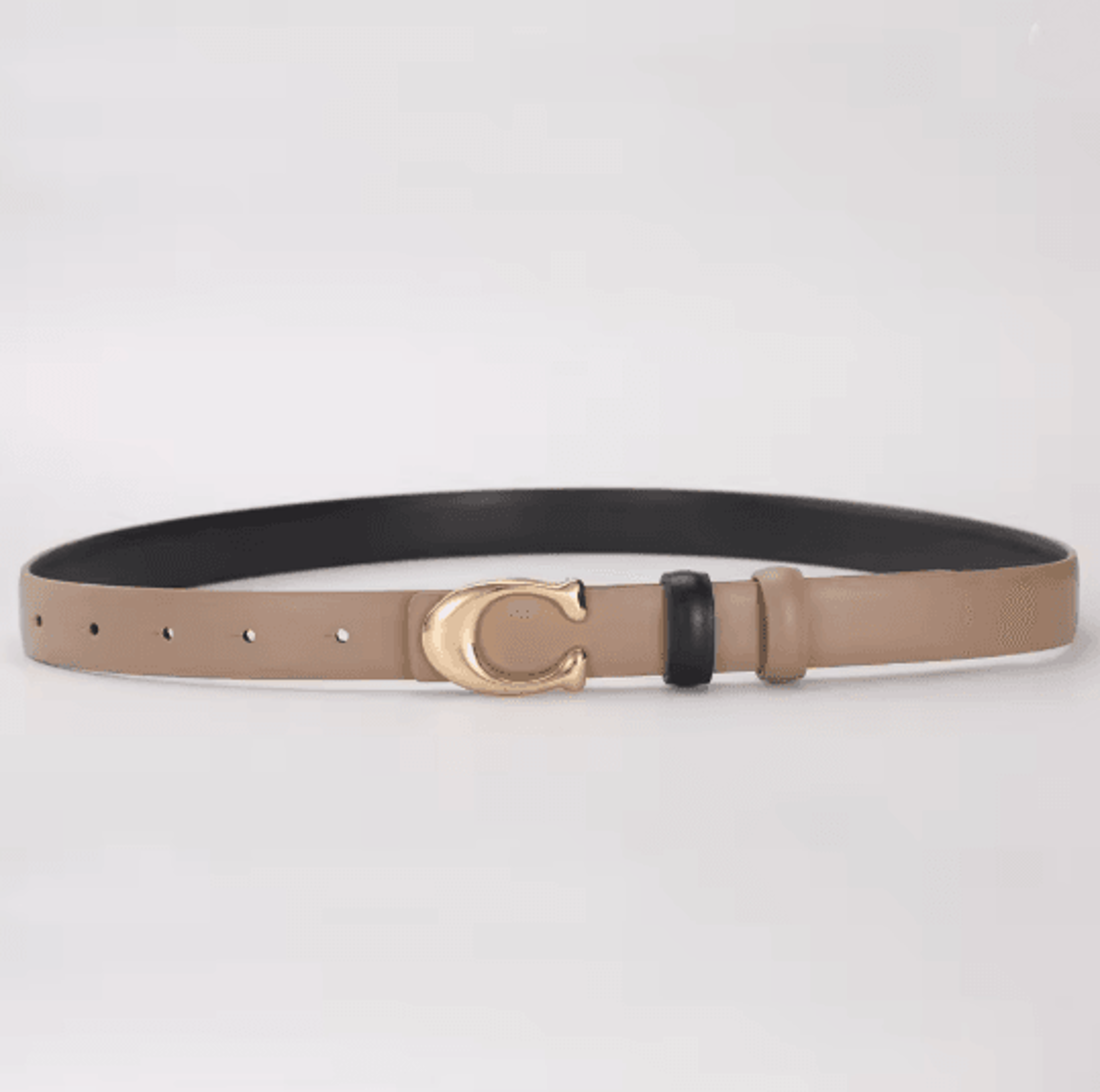 EleganceForm Reversible Womens Fashion Belt With C Buckle 6