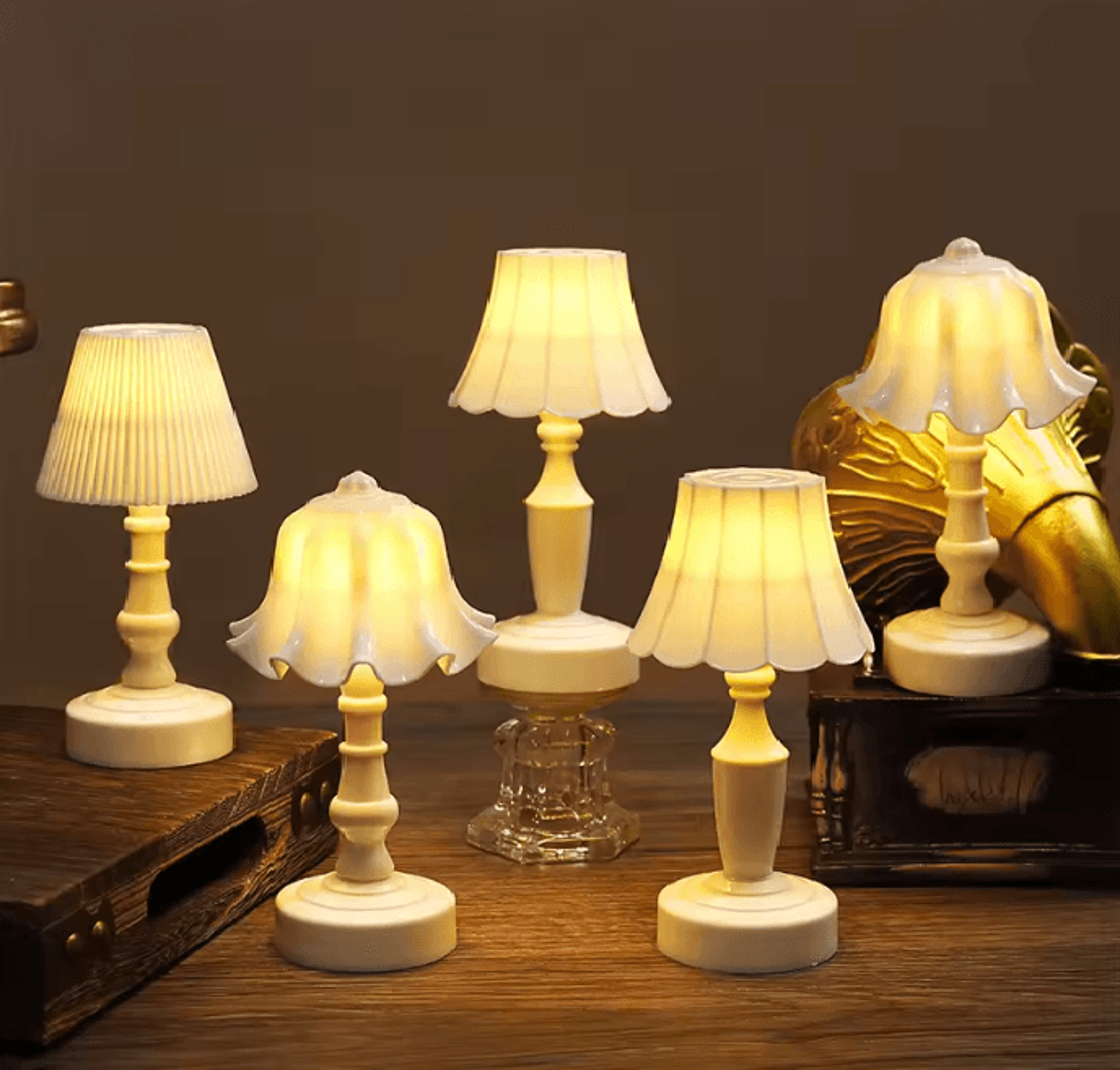 mini led children bedside night lamp