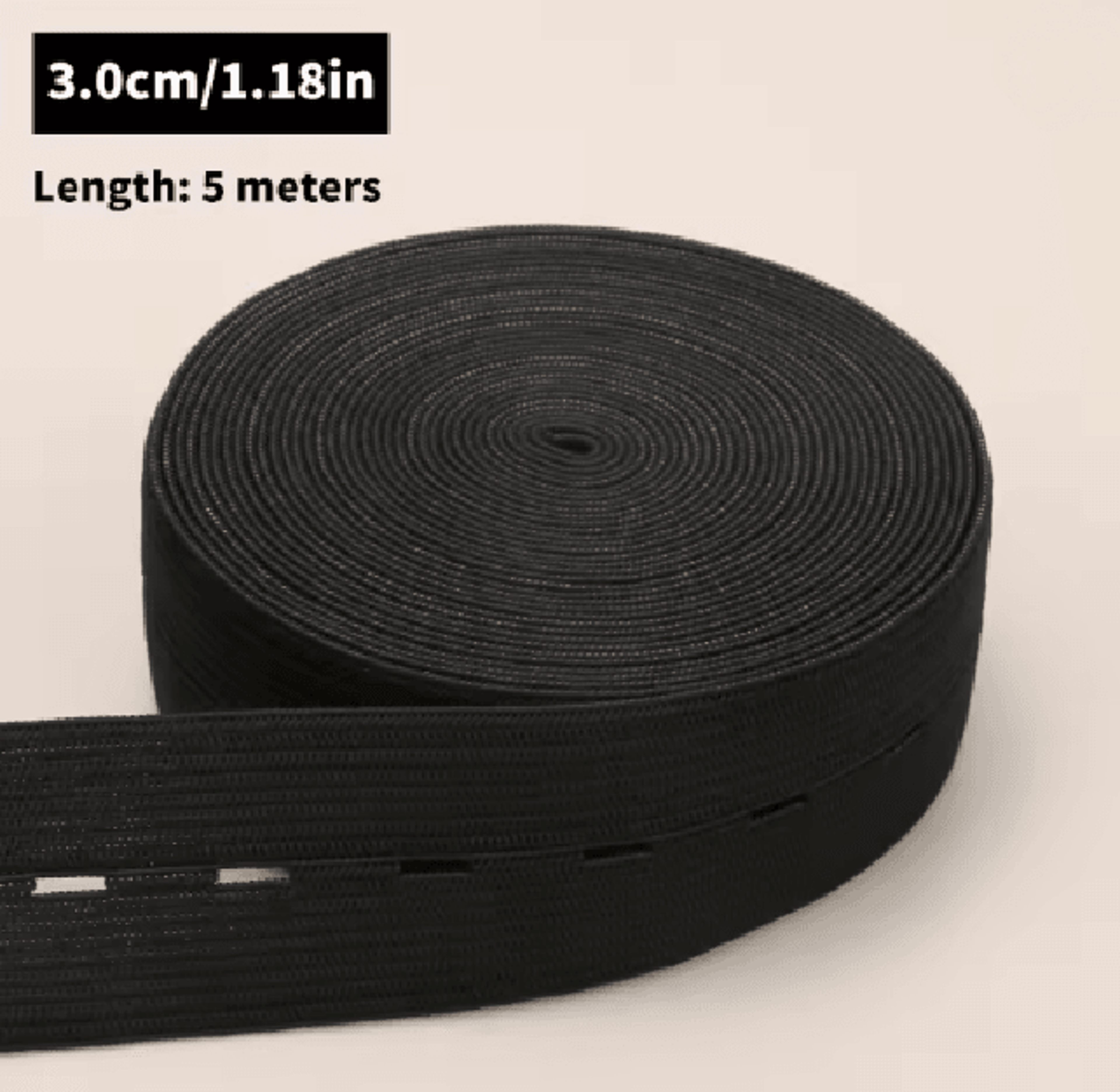 Button Hole Elastic Belt For Sewing And Clothing 9
