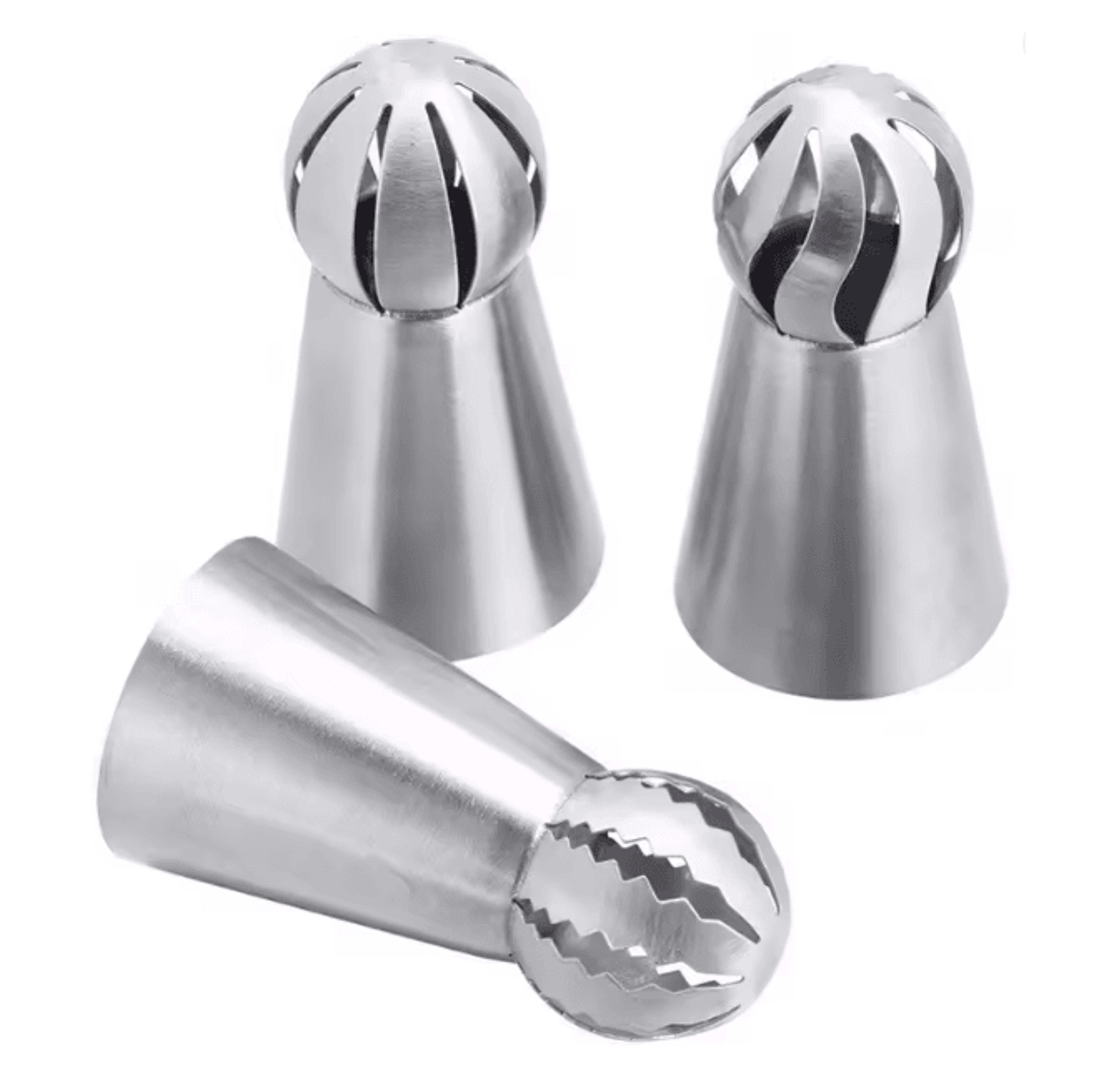 Stainless Steel Pastry Icing Nozzle Set 4