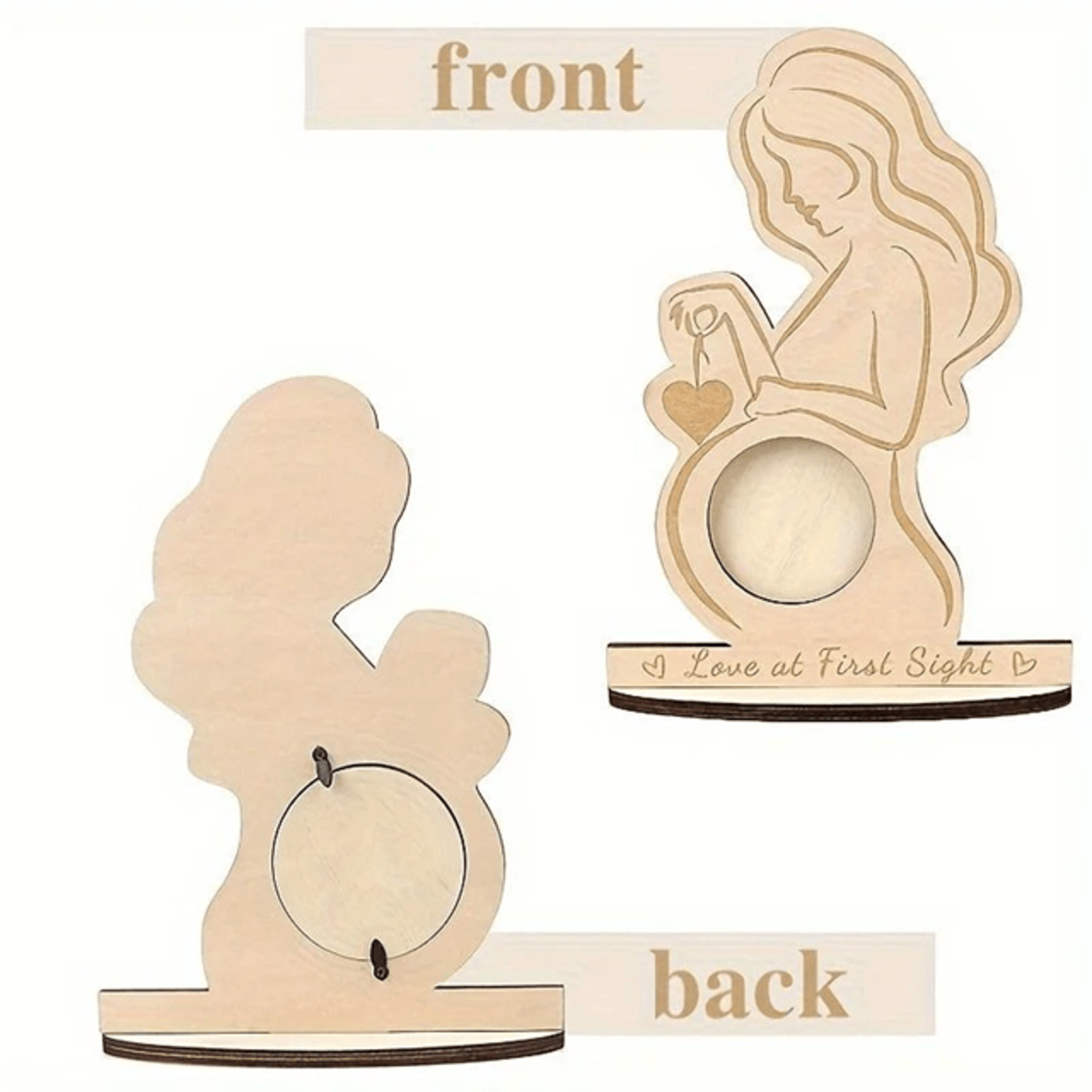 lovefirst baby ultrasound photo frame