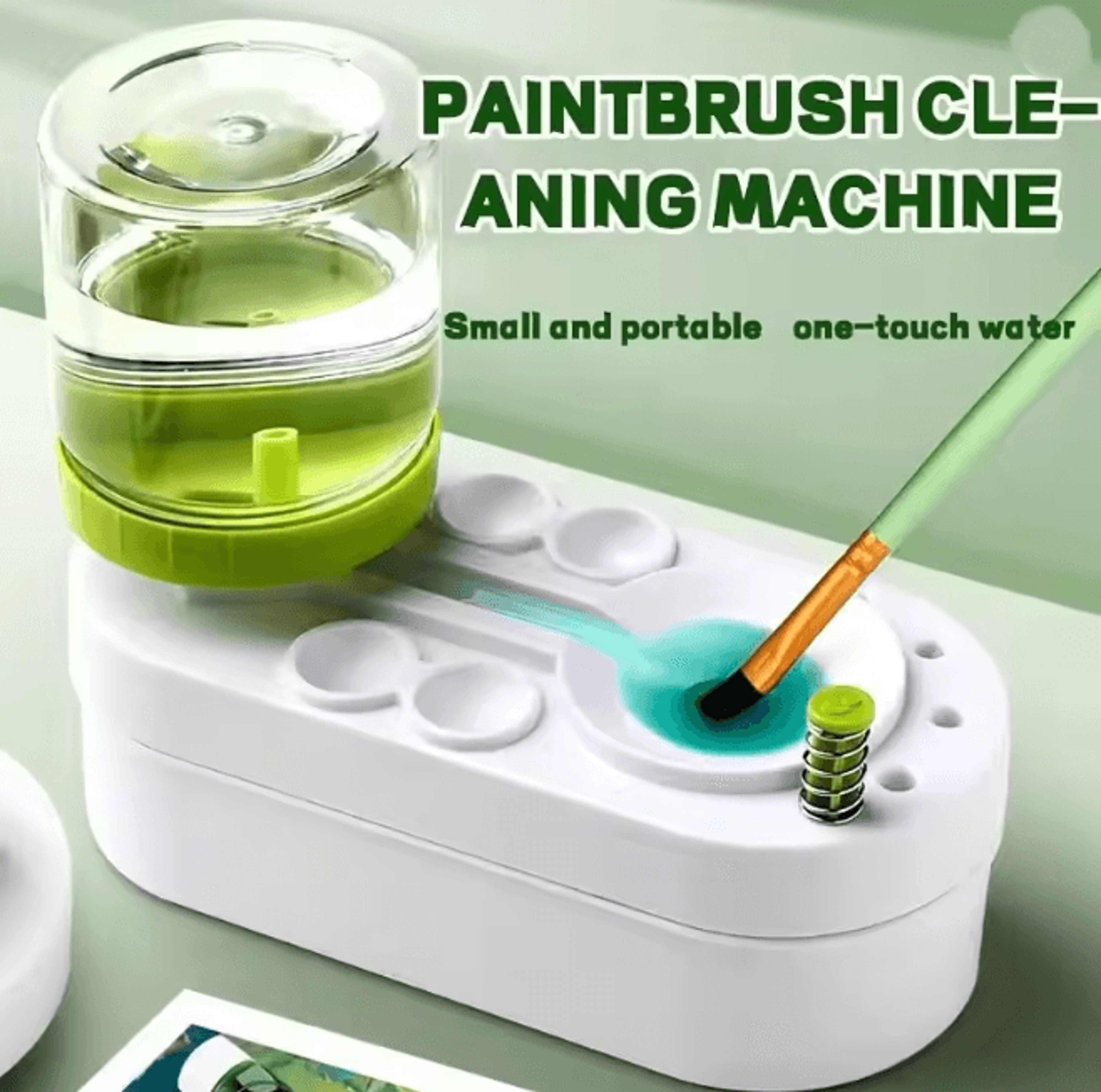 paint brush rinser and cleaning cup