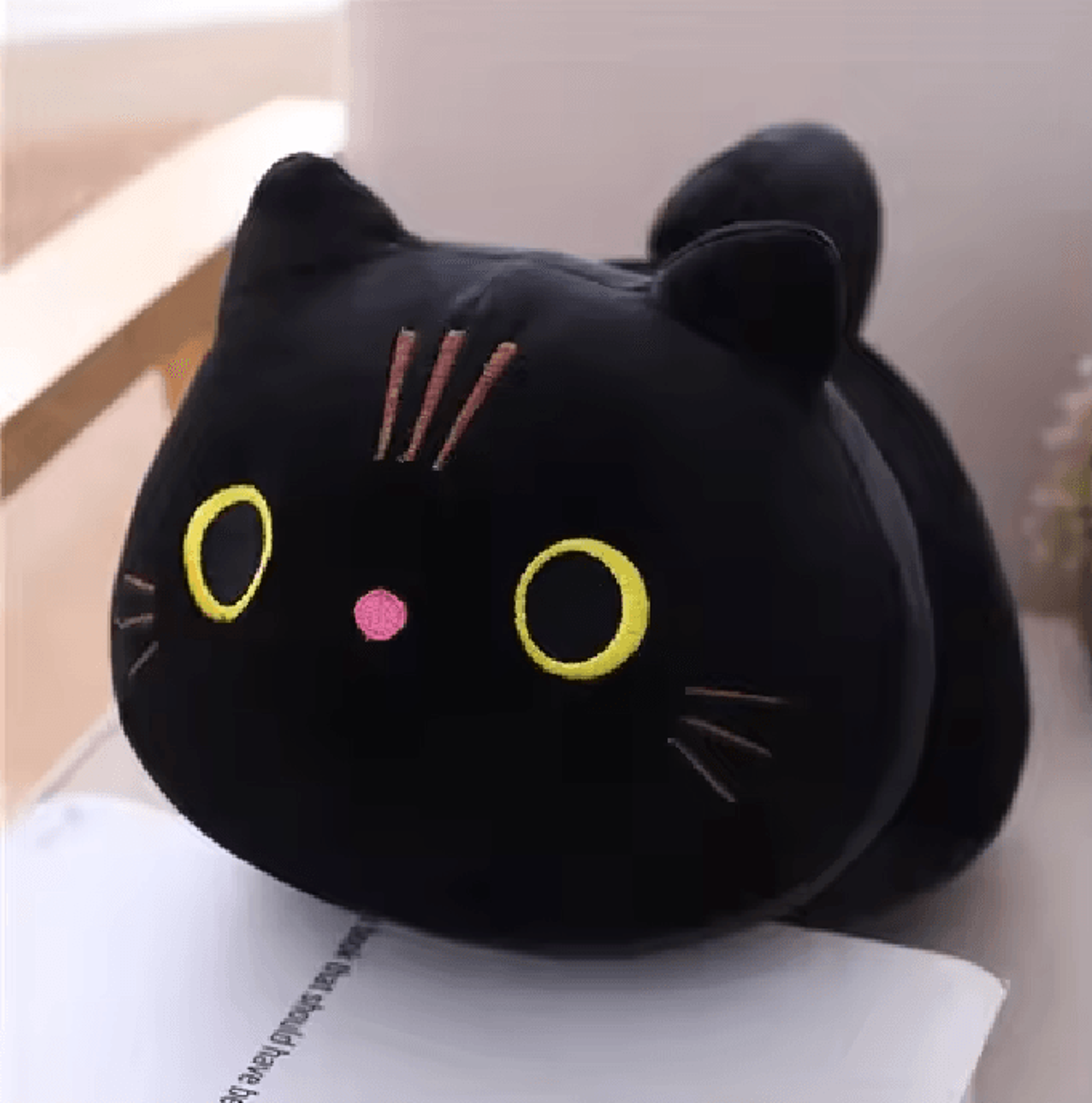 CuddlePaws Soft Cat Plush Pillow 7