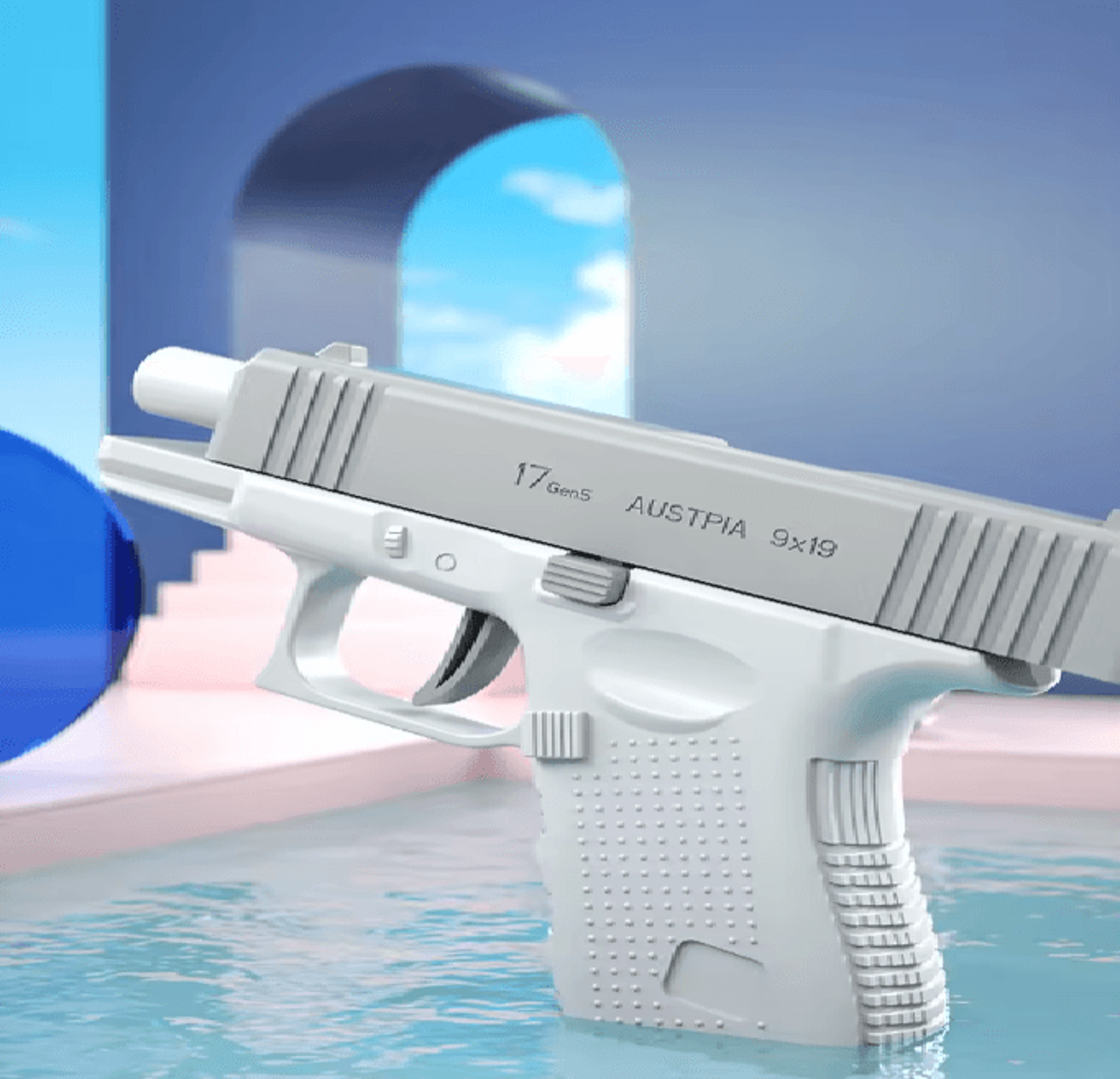 aquacharge automatic water gun