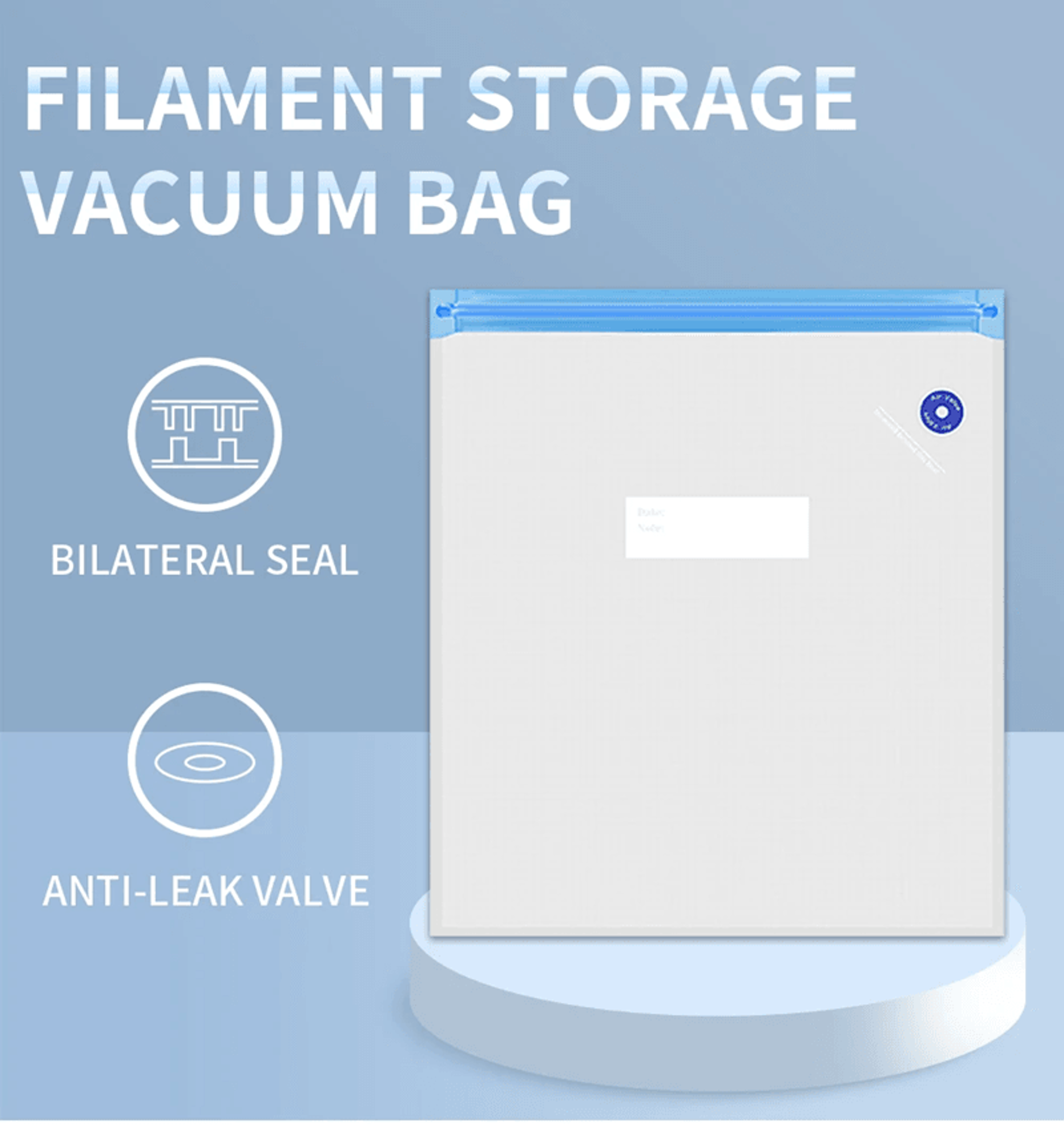 dryseal filament vacuum storage bag