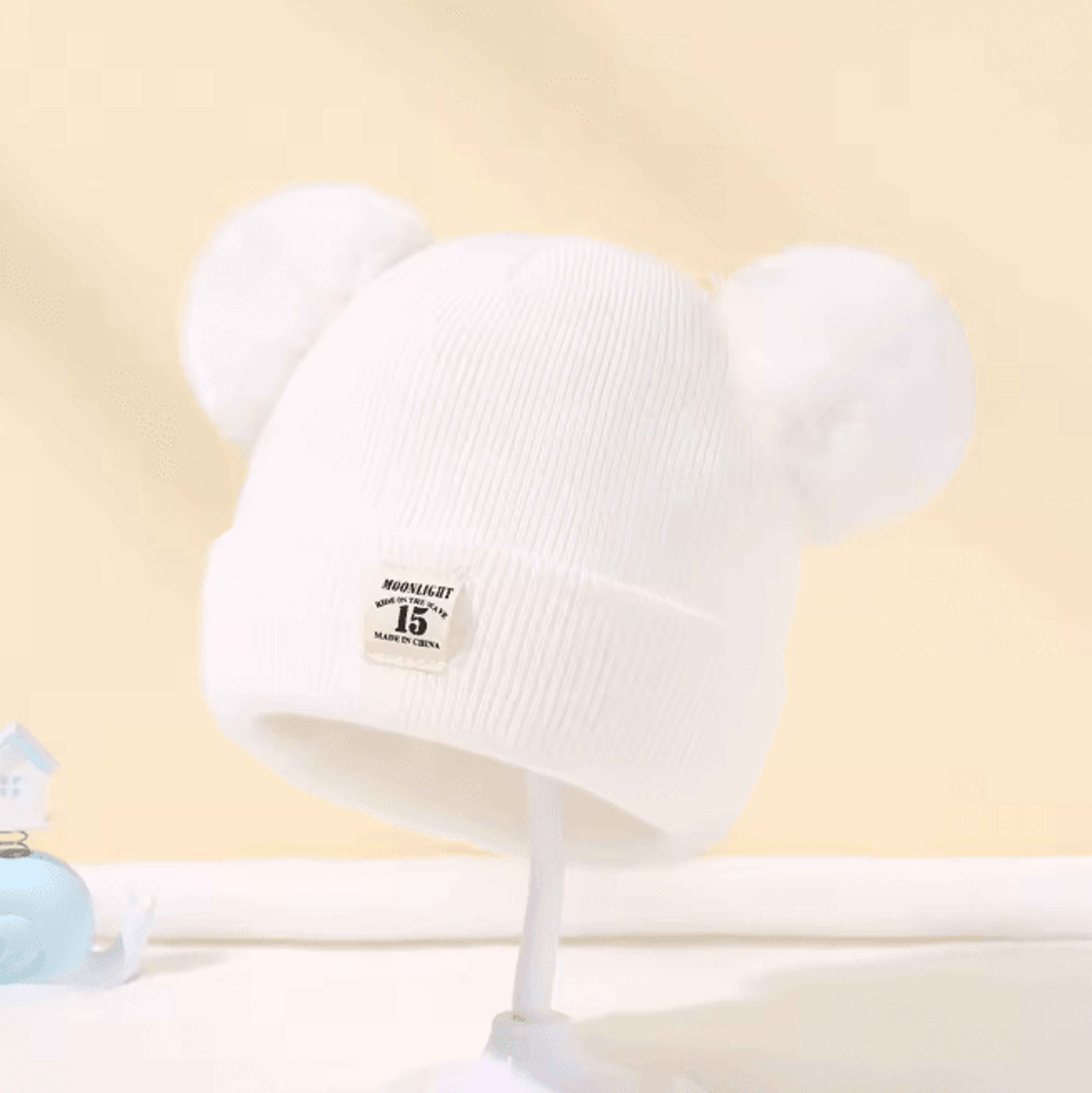 SnugPom Baby Knit Beanie Warm Winter Hat For Boys And Girls 7