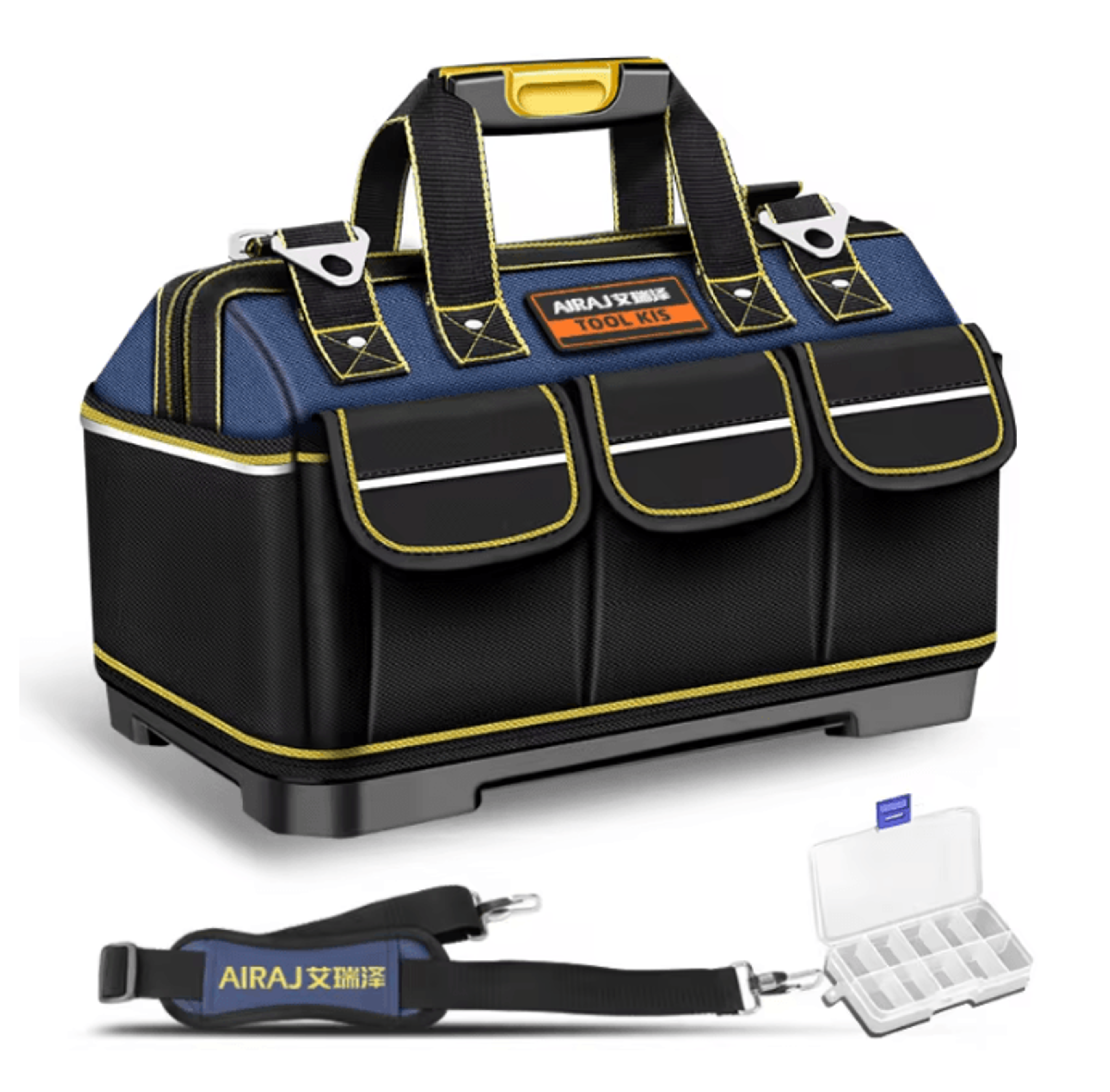 airaj proguard heavy duty tool bag waterproof electrician storage organizer