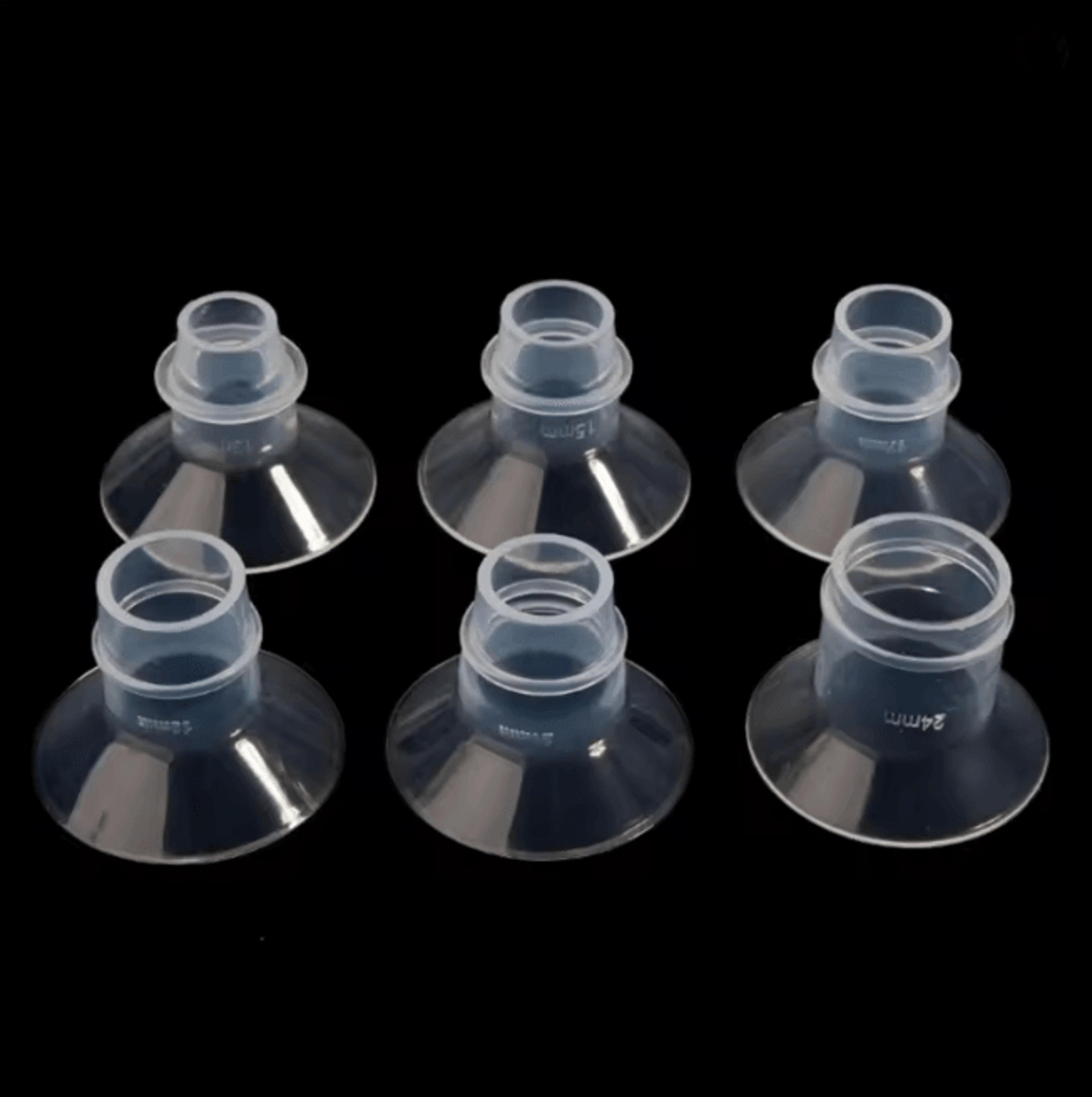silicone breast pump flange inserts narrow fit comfort shields