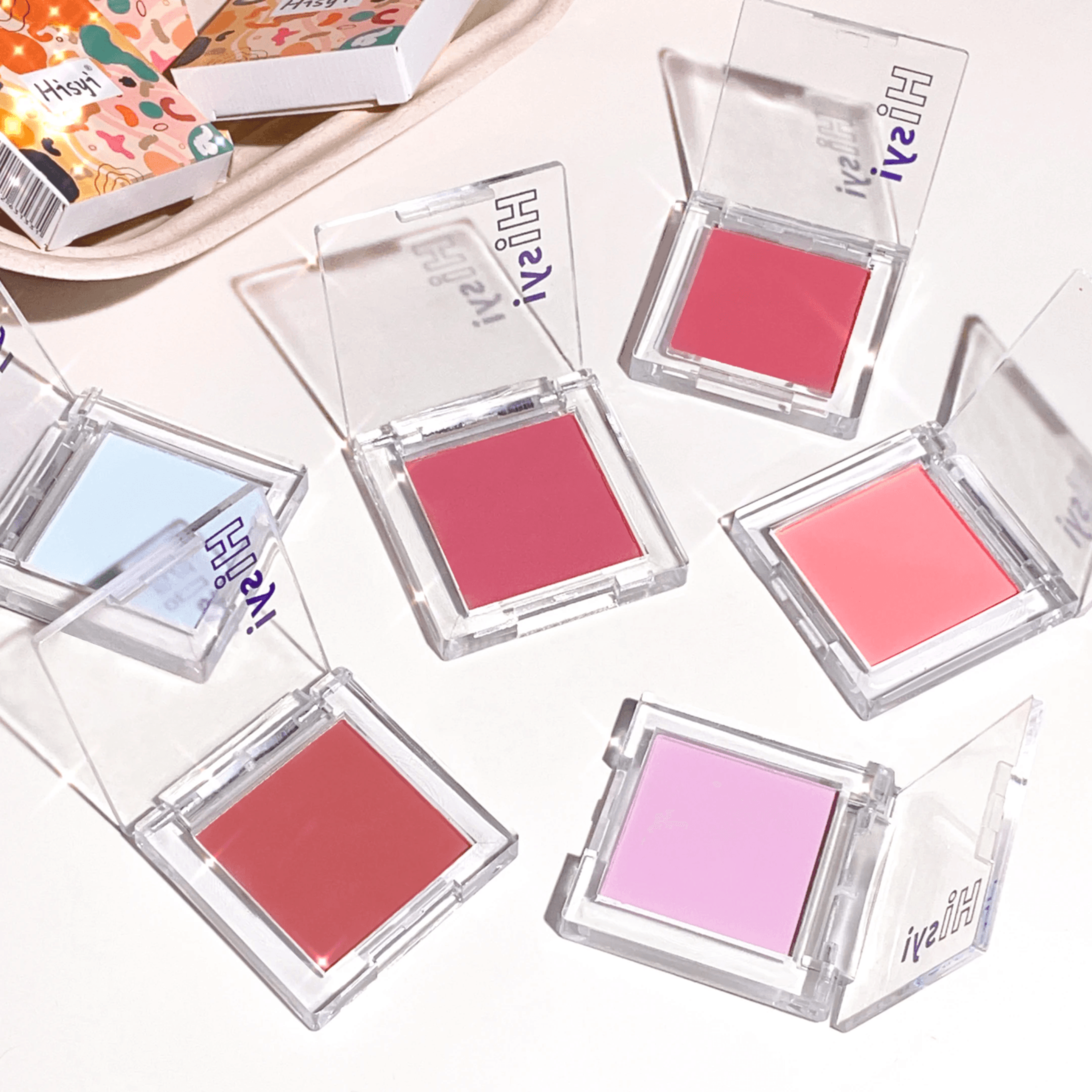 monochrome matte blush natural brightening youthful glow