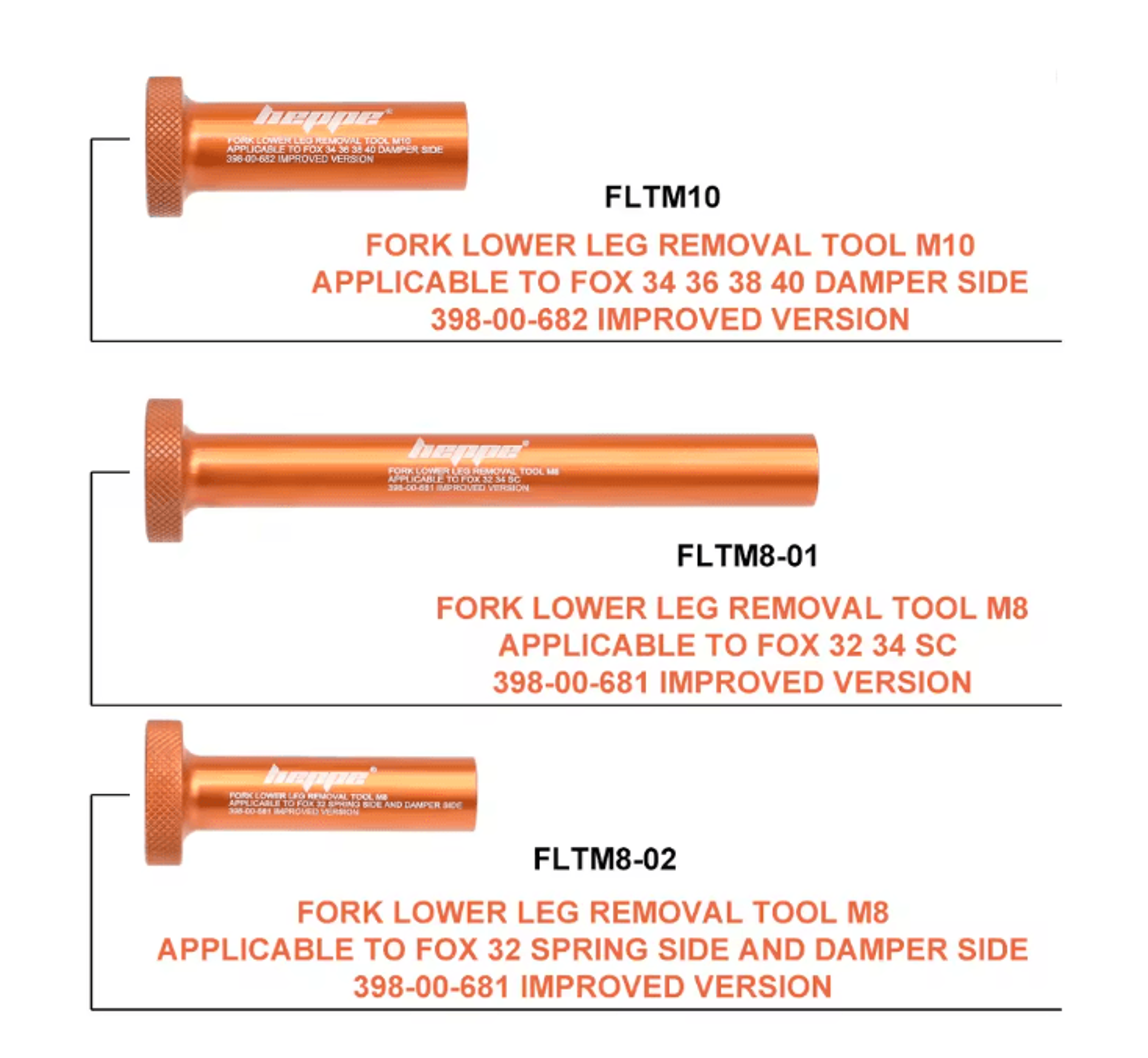 Bike Fork Lower Leg Removal Tool For FOX Suspension Fork Maintenance 1