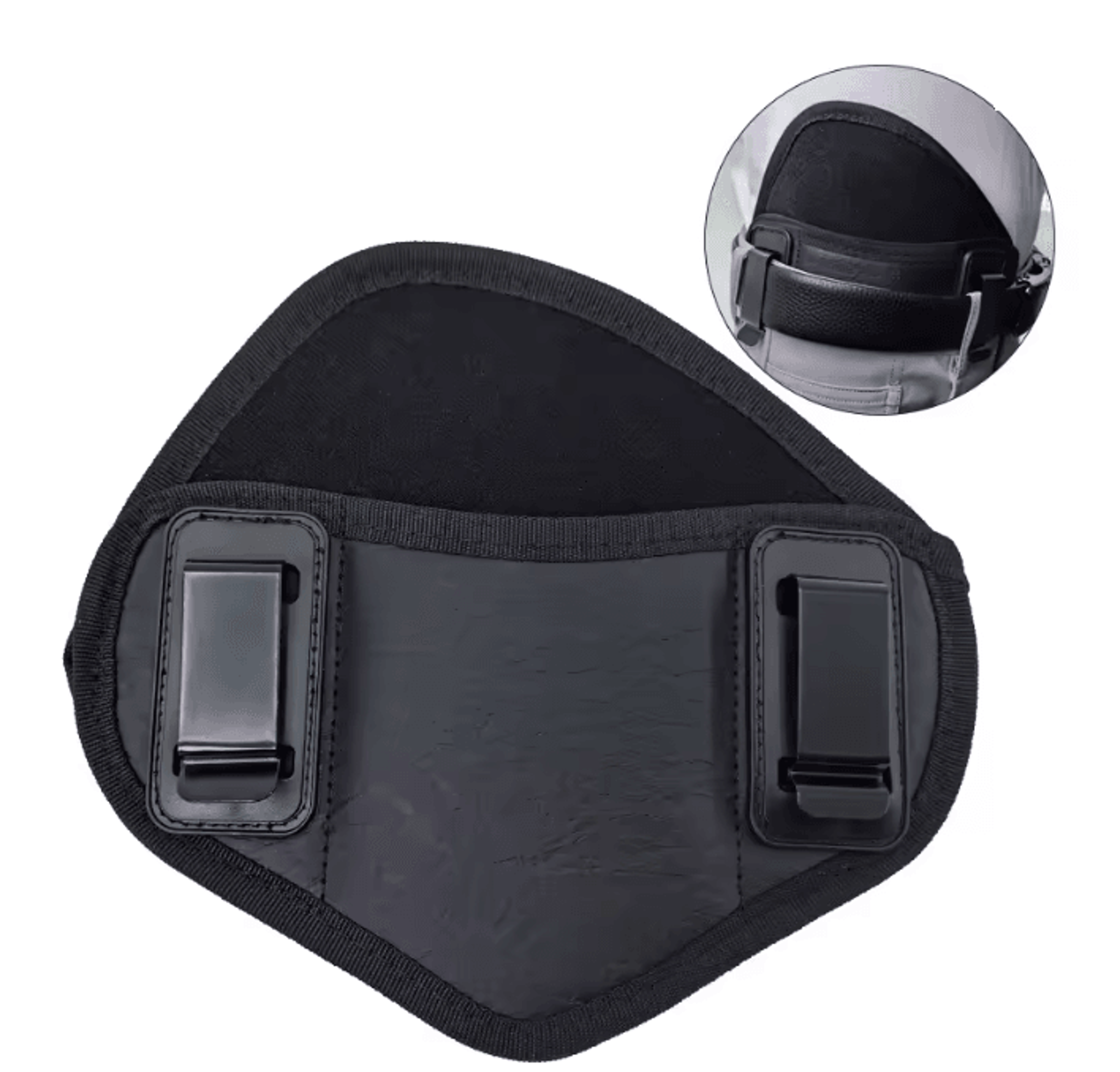 pu leather concealed carry gun holster tactical pistol pouch