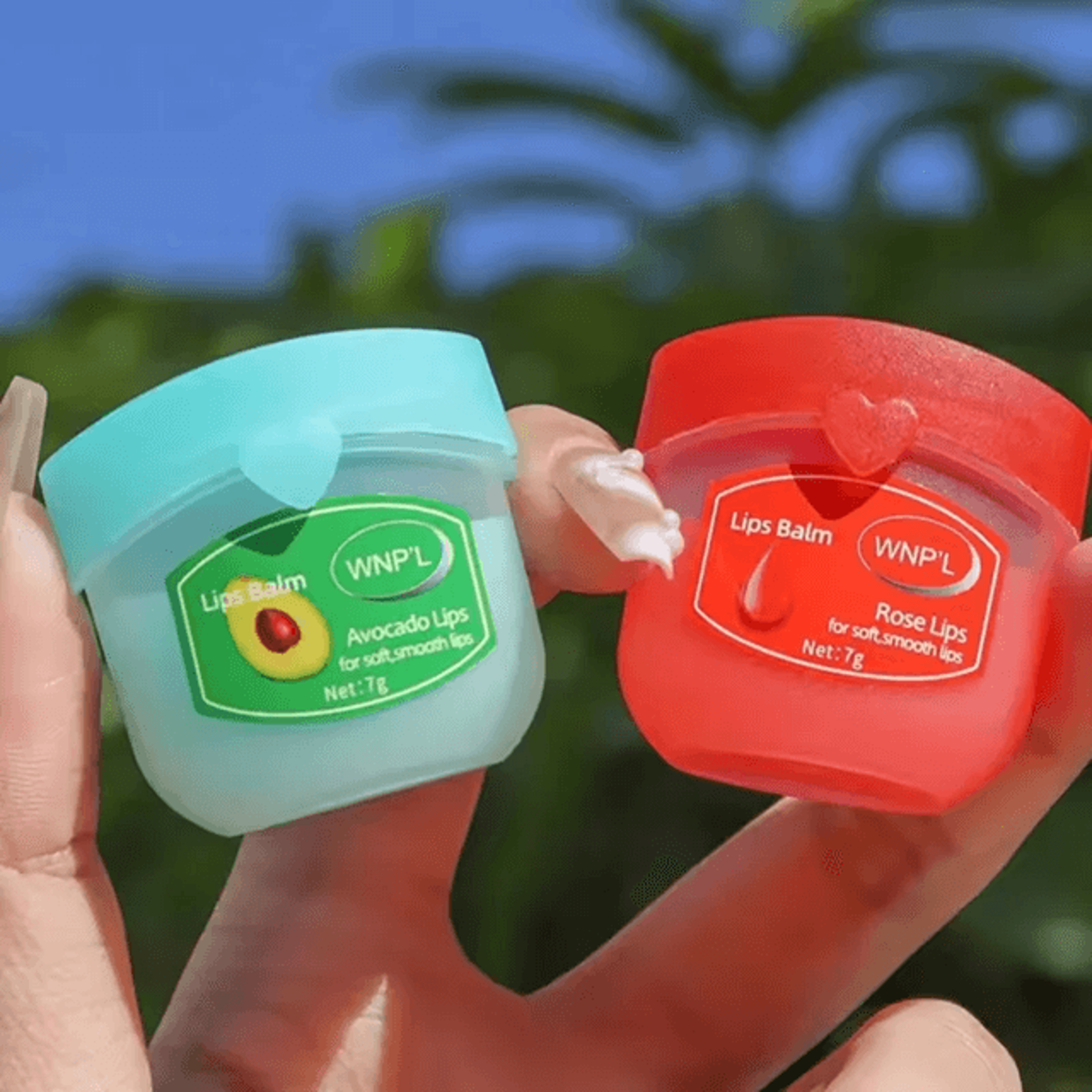fruit lip balm set moisturizing non sticky lip care collection