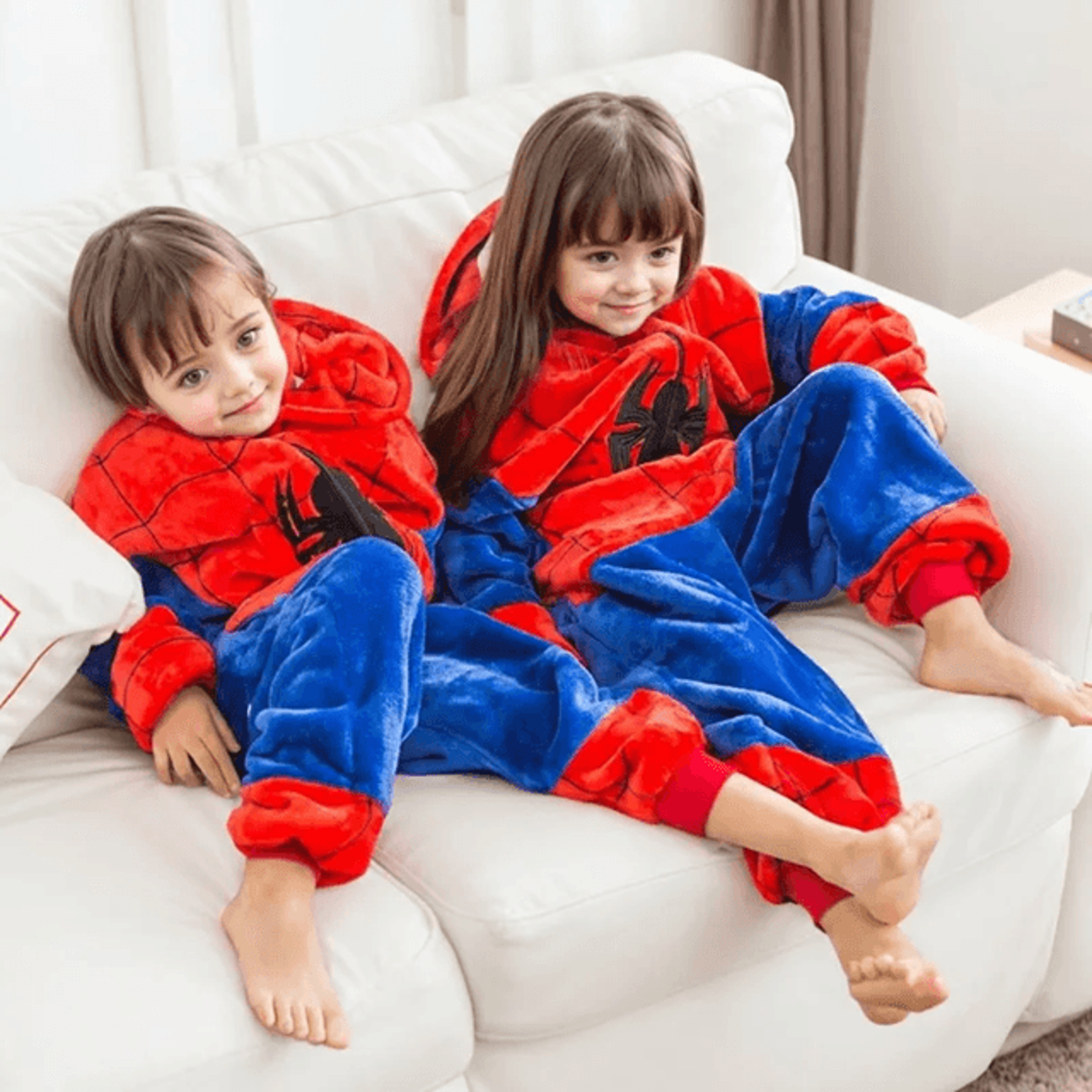 Kids Stitch Cosplay Pajamas Winter Plush Costume For Boys And Girls 1