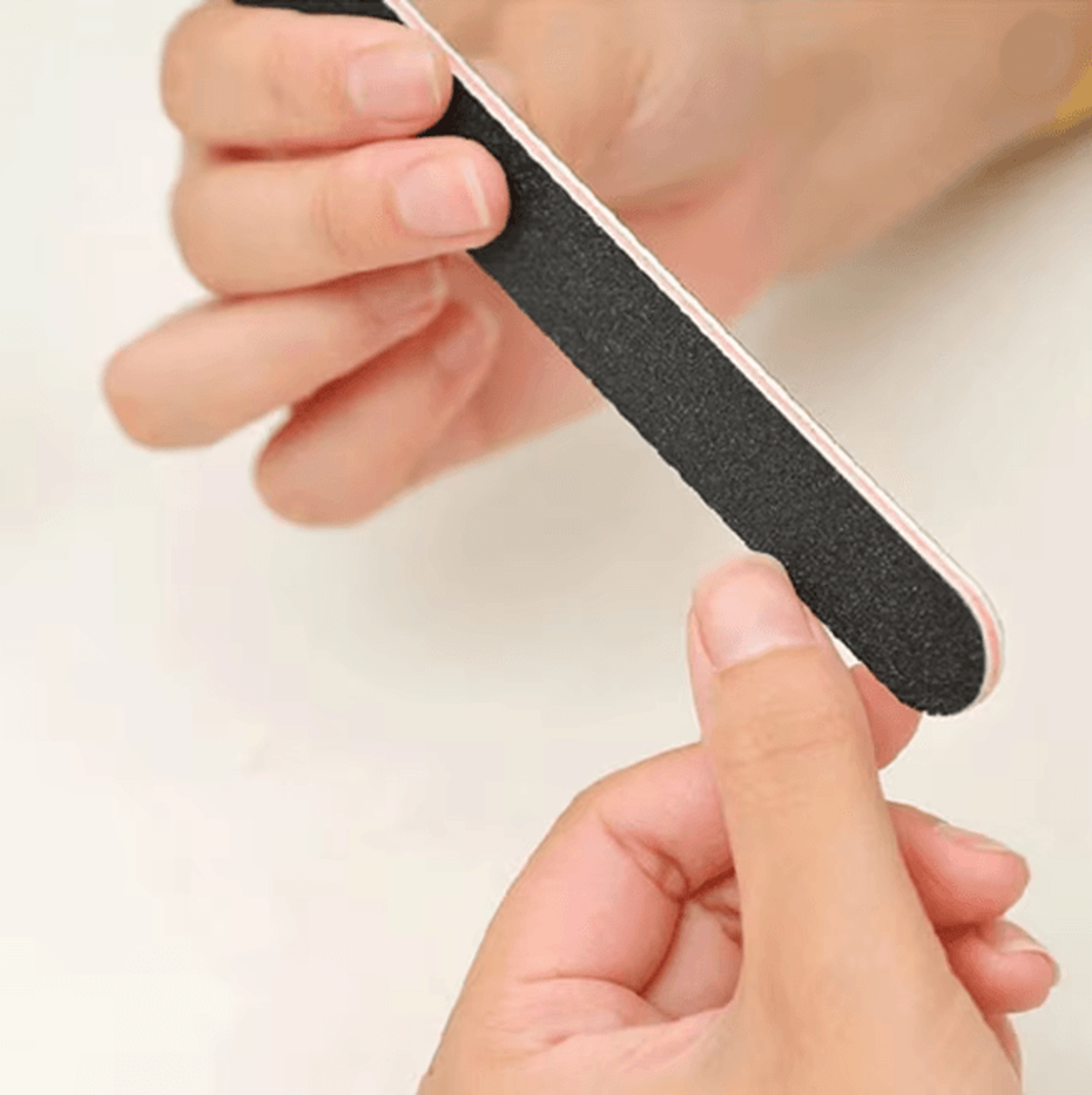 Emery Board Nail File Set Straight Sandpaper Files 5 Piece 3