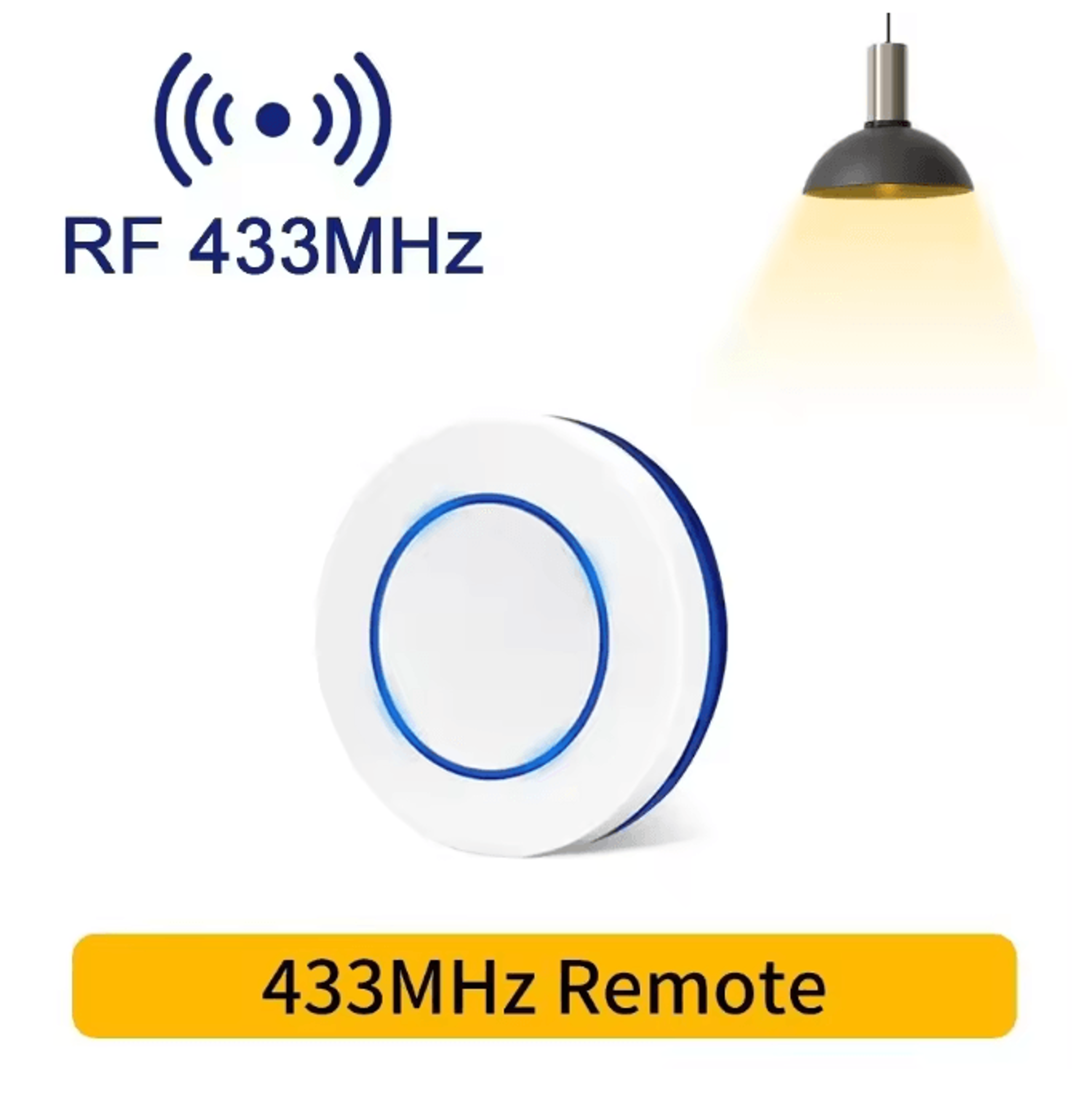 Wireless Remote Light Switch 433MHz Smart Control Module For Home DIY 4