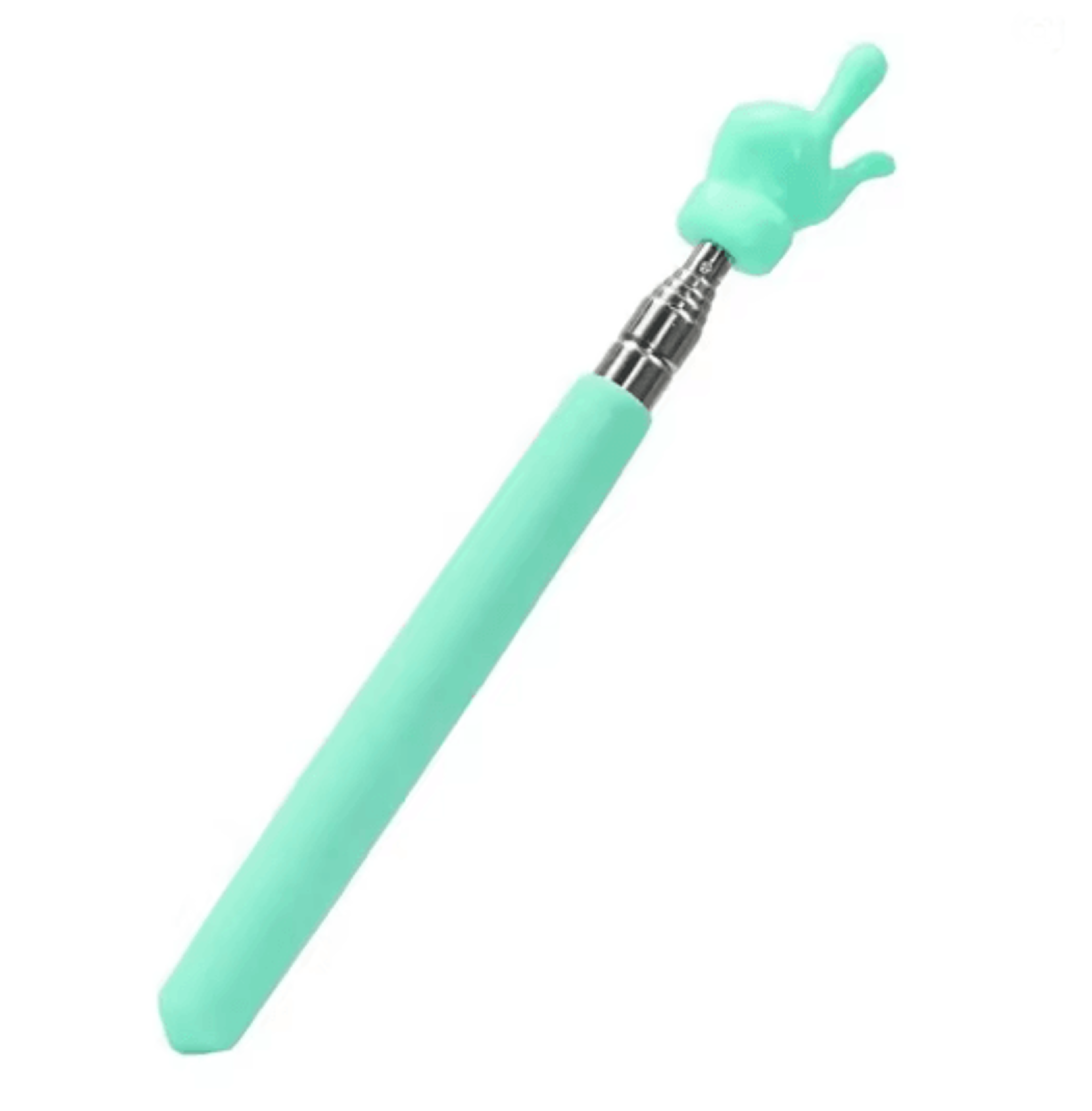 Telescopic Teaching Pointer Stainless Steel Finger Reading Stick 10