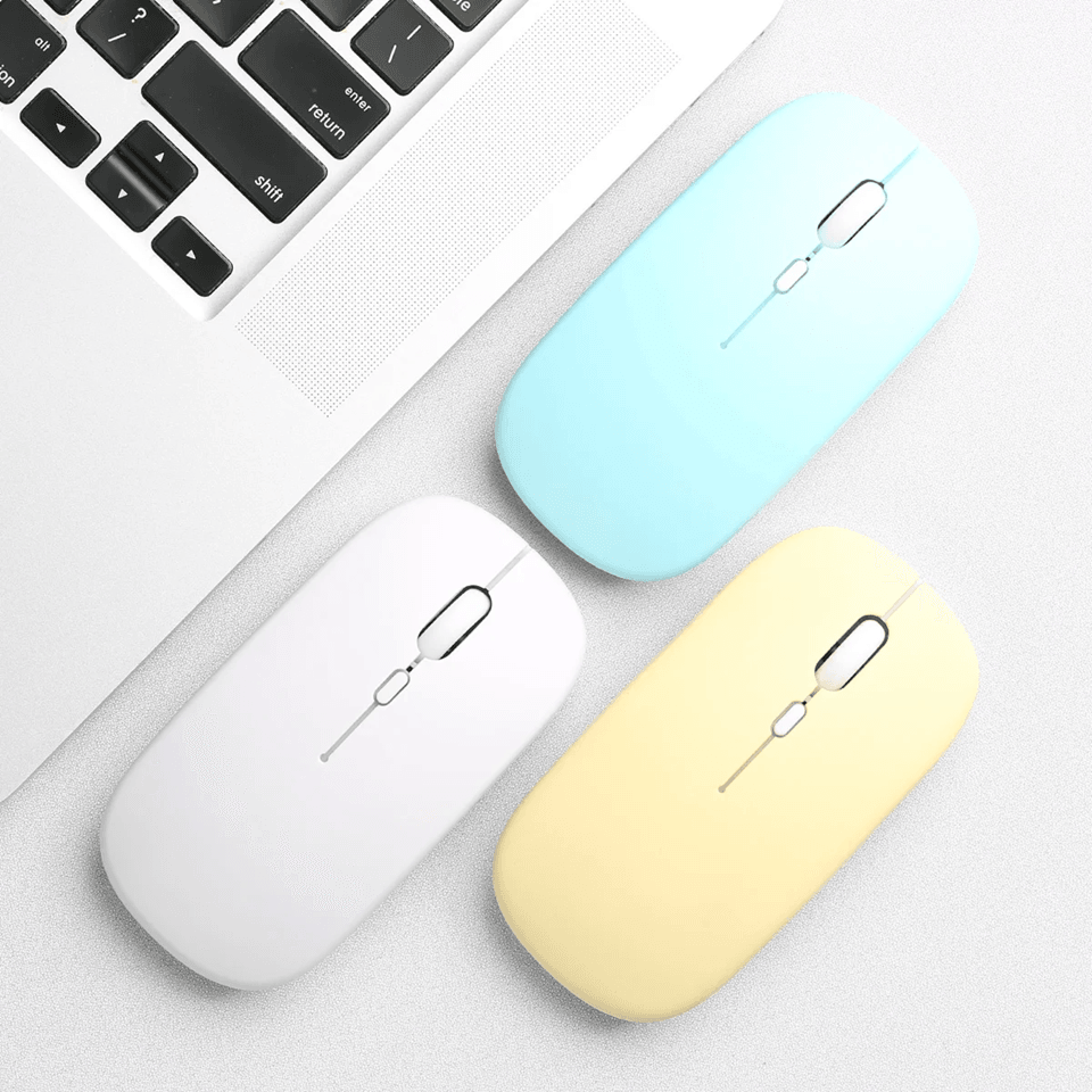 Silent Bluetooth Wireless Mouse For Laptop Tablet And PC 1